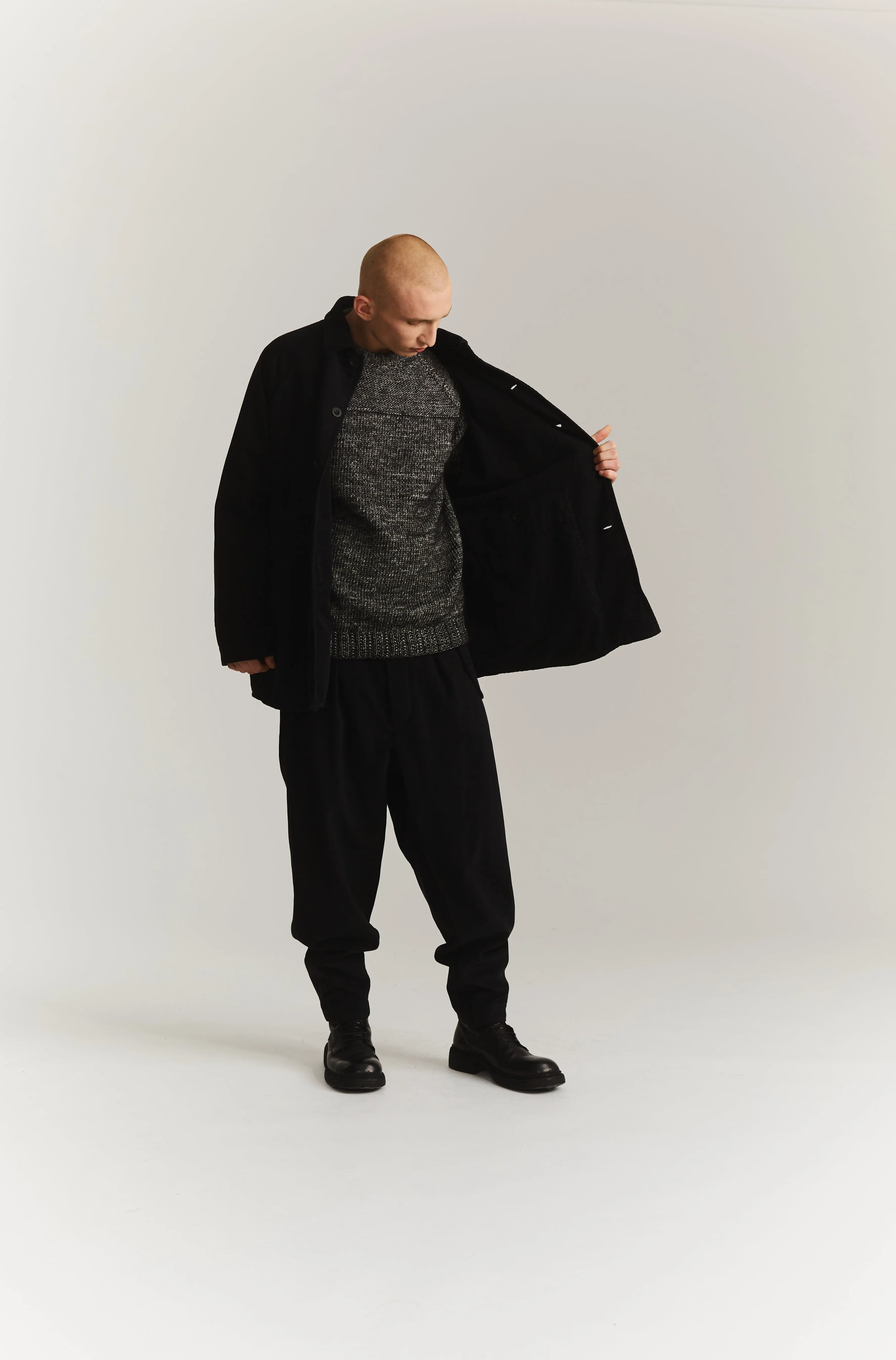 ROSSY JACKET - SOFTY - BLACK sold by Casey Casey Womens product image thumbnail 5