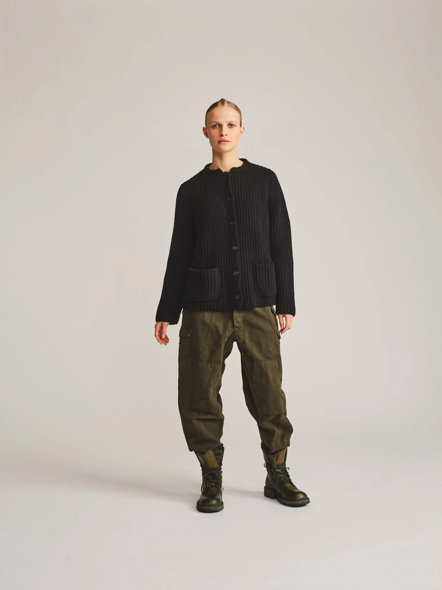 BOOTS - HORSY - DARK KHAKI sold by Casey Casey product image thumbnail 3