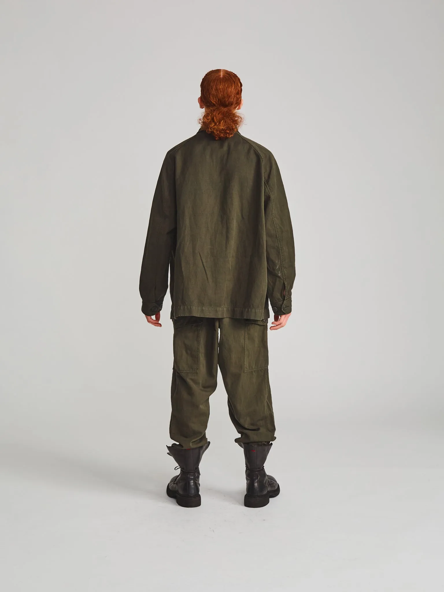 MUPO JACKET - BIG 2/2 - DARK KHAKI sold by Casey Casey Womens product image thumbnail 4