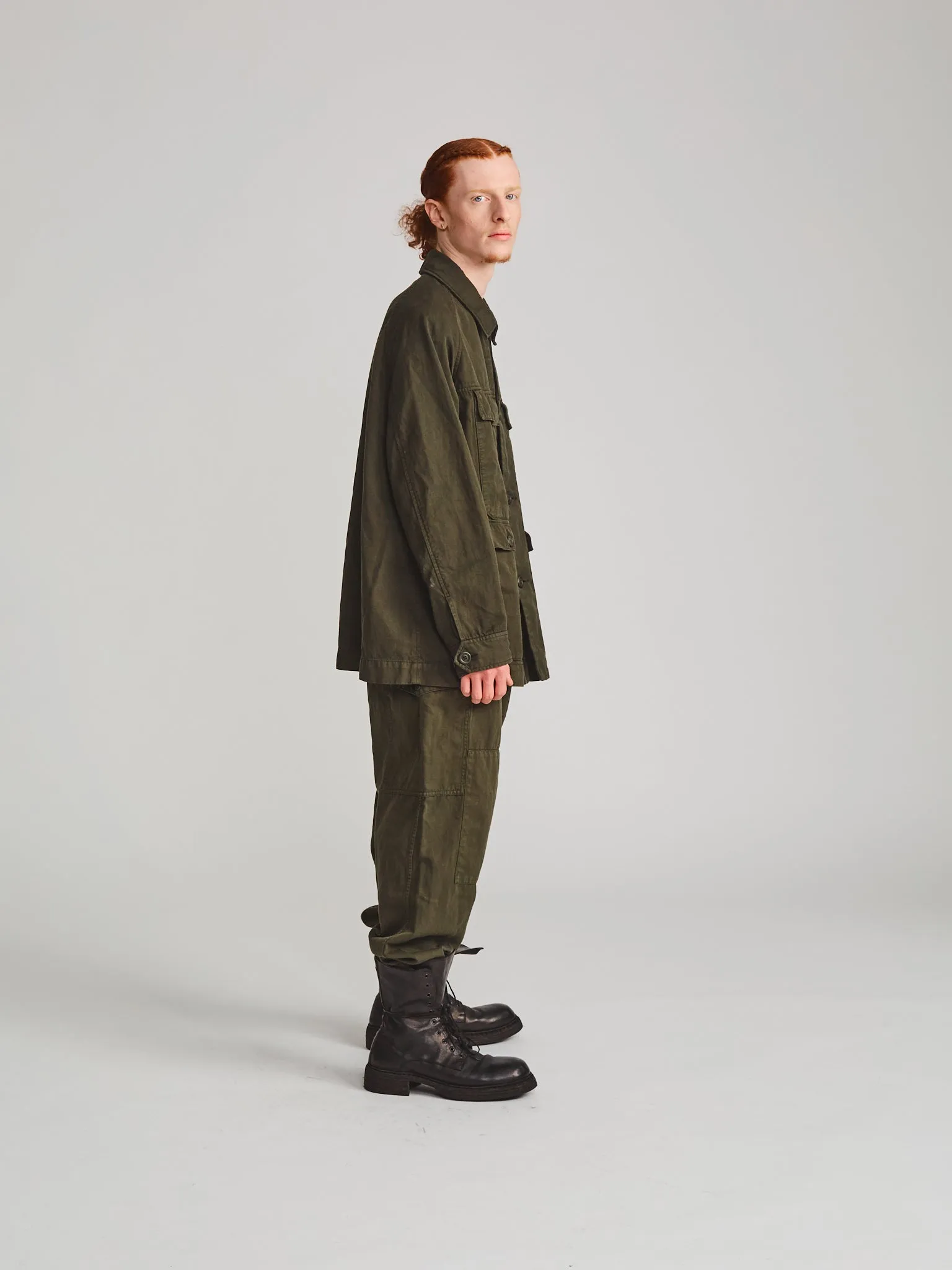 MUPO JACKET - BIG 2/2 - DARK KHAKI sold by Casey Casey Womens product image thumbnail 3