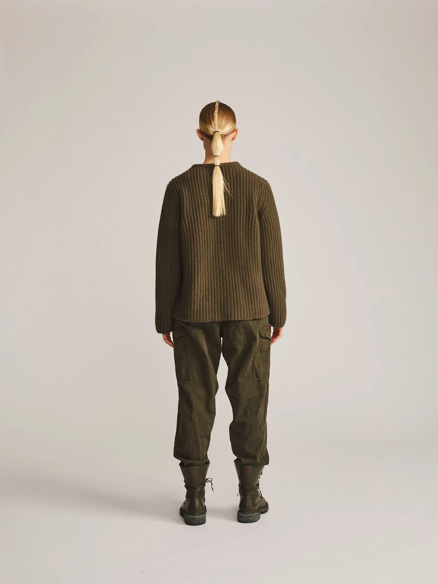 CARDIGAN - LAMO - KHAKI sold by Casey Casey product image thumbnail 3