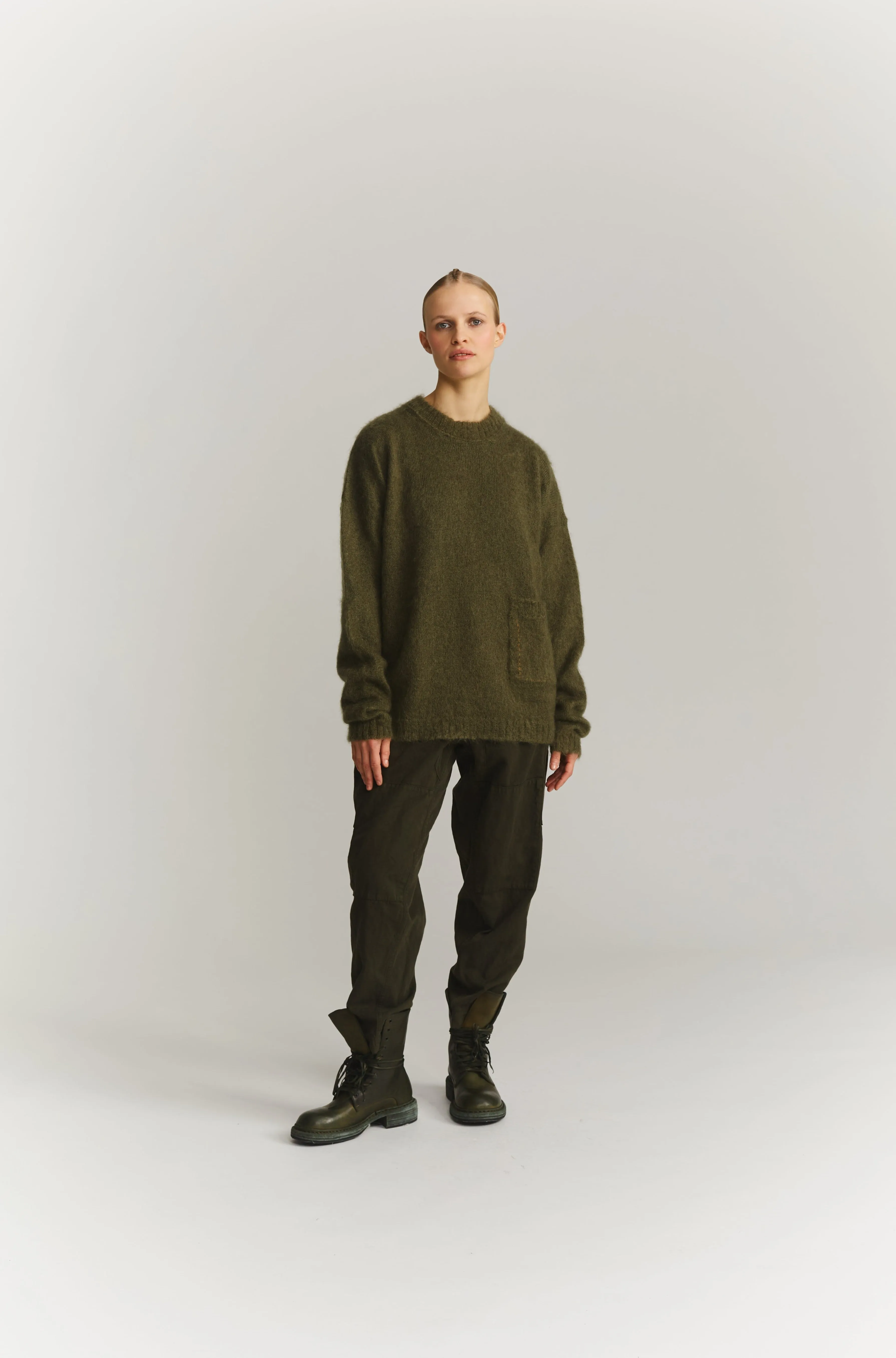 JUMPER - MOHAIR - KHAKI sold by Casey Casey Womens product image thumbnail 2