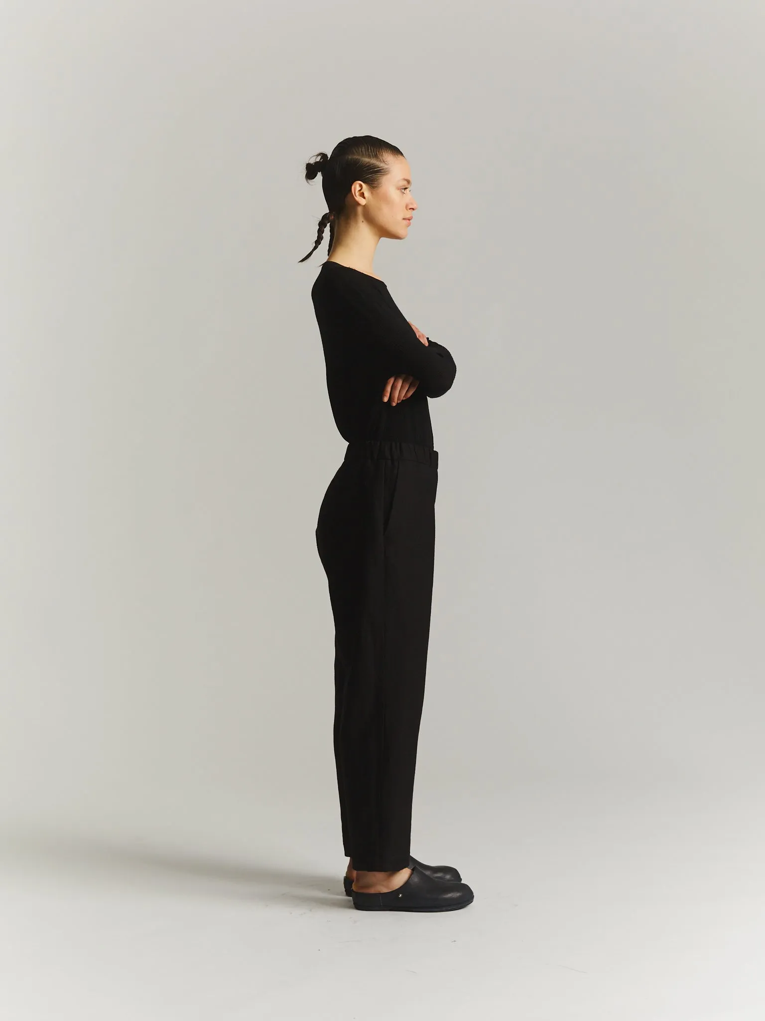 LONG CHASSE PANT - BATAVIA - BLACK sold by Casey Casey product image thumbnail 3