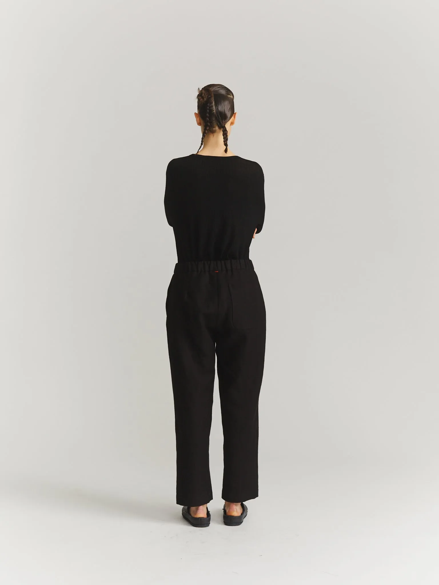 LONG CHASSE PANT - BATAVIA - BLACK sold by Casey Casey product image thumbnail 4