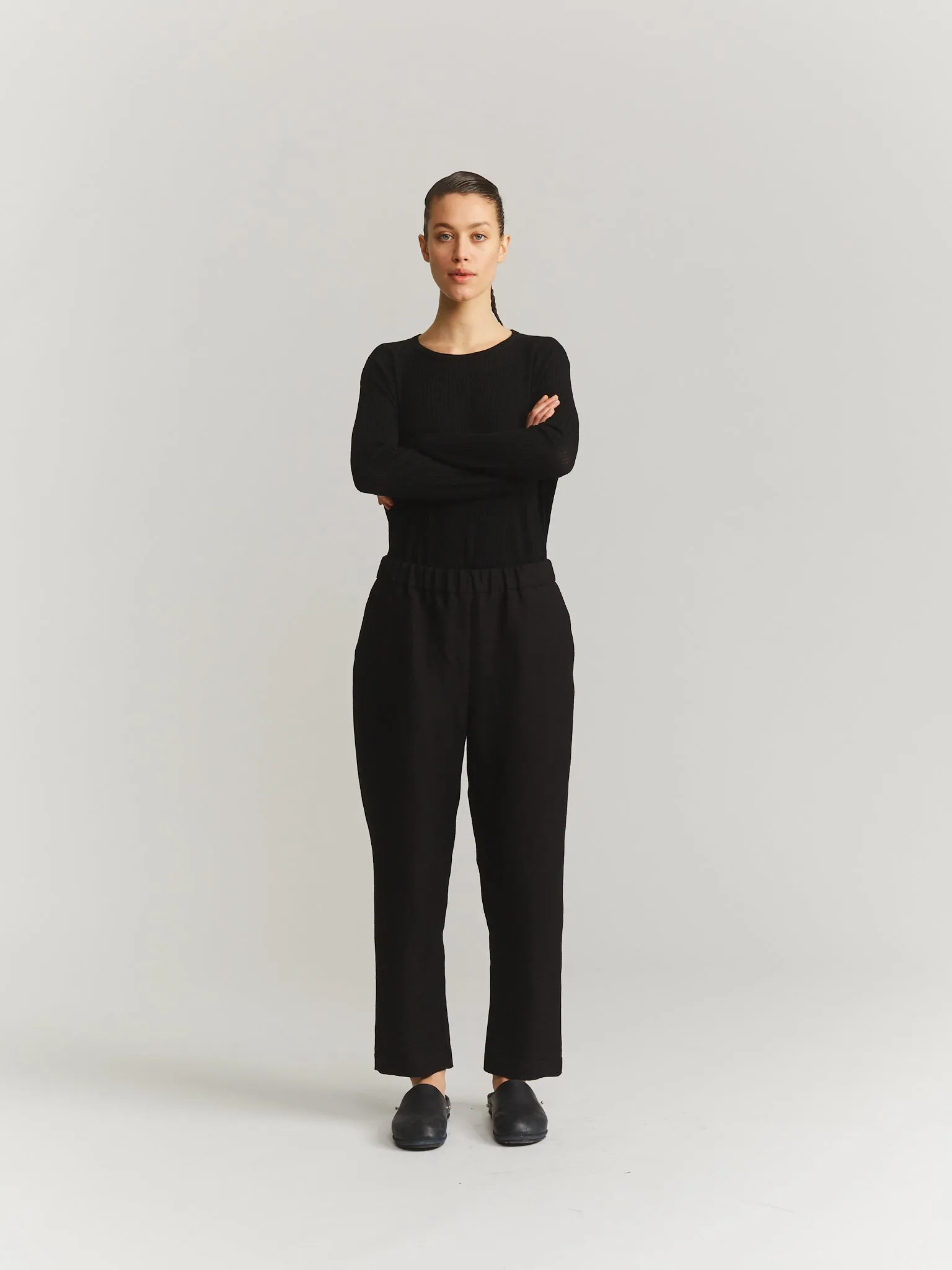LONG CHASSE PANT - BATAVIA - BLACK sold by Casey Casey product image thumbnail 2