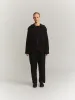 WORKER HOODIE - WOOL COT - BROWN sold by Casey Casey Womens