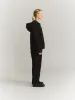 WORKER HOODIE - WOOL COT - BROWN sold by Casey Casey Womens