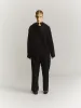 WORKER HOODIE - WOOL COT - BROWN sold by Casey Casey Womens