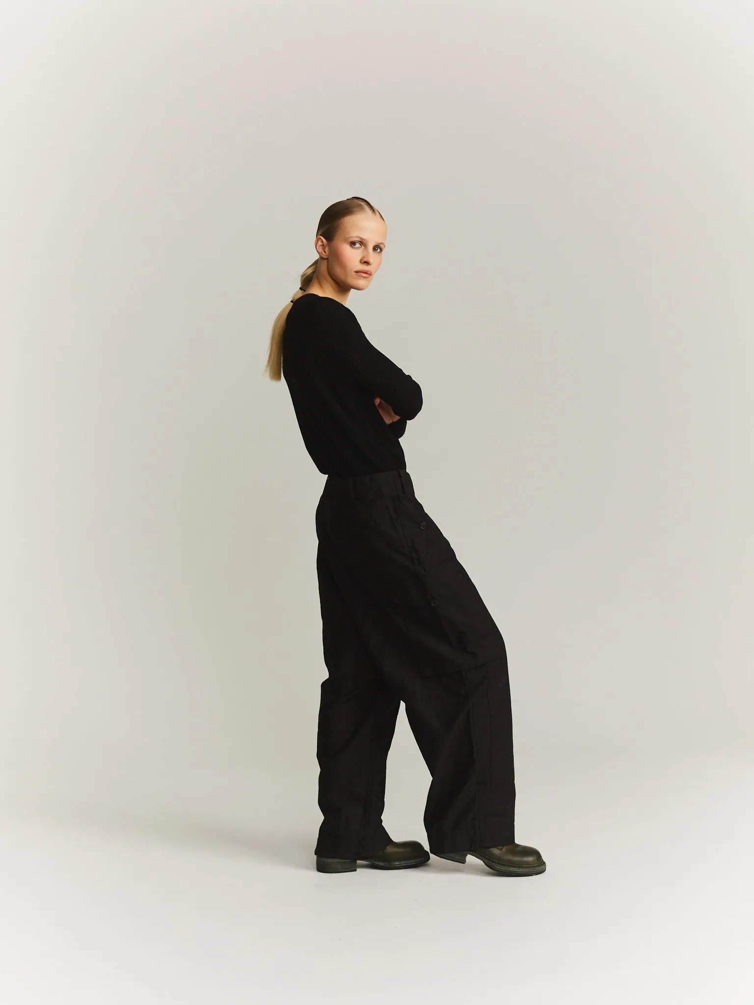 MAMO PANT - SAT - BLACK2 sold by Casey Casey