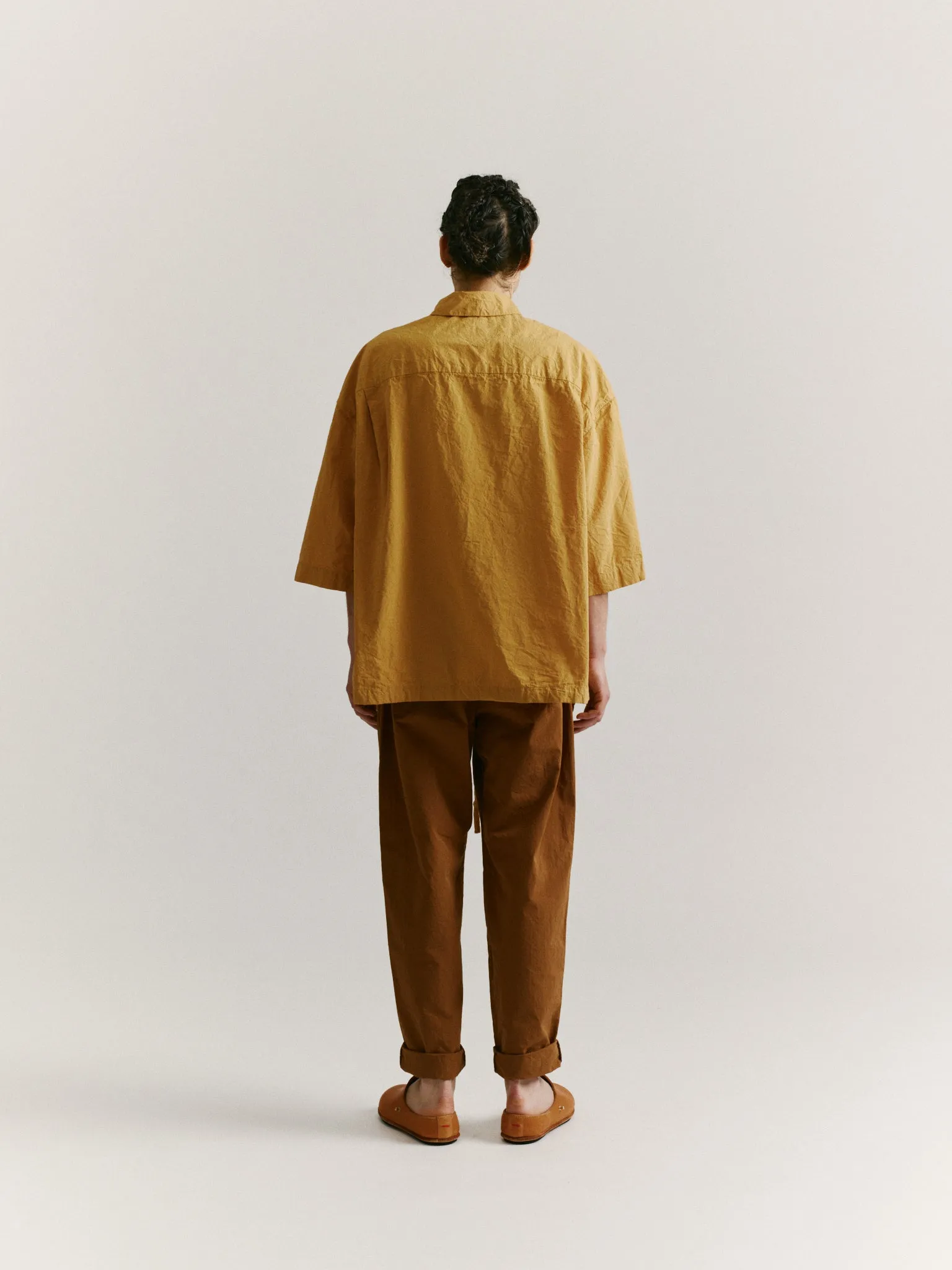 MILI VOLUME SHIRT - PAPER COT - BEIGE sold by Casey Casey product image thumbnail 4