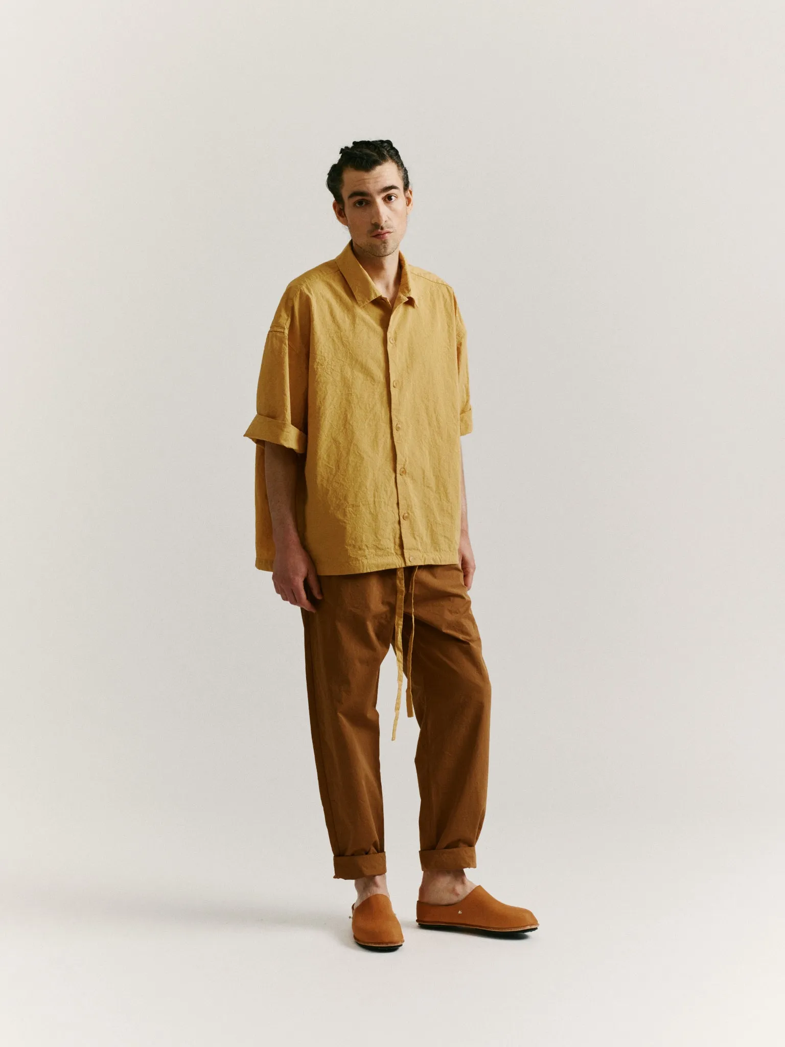 MILI VOLUME SHIRT - PAPER COT - BEIGE sold by Casey Casey product image thumbnail 5