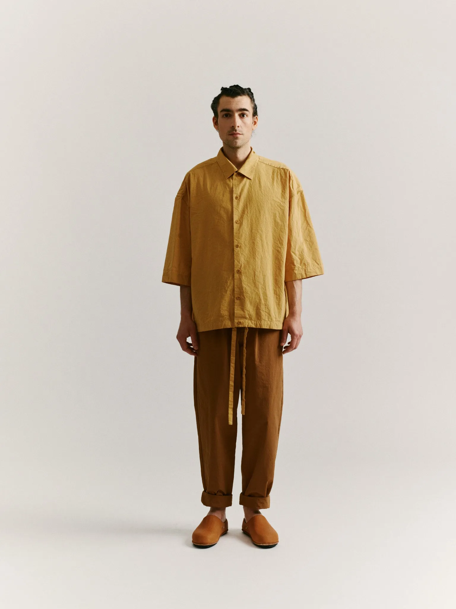 MILI VOLUME SHIRT - PAPER COT - BEIGE sold by Casey Casey product image thumbnail 2
