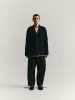 PANNOCCHIA JACKET - CREPE COT - NAVY sold by Casey Casey Womens