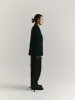 PANNOCCHIA JACKET - CREPE COT - NAVY sold by Casey Casey Womens