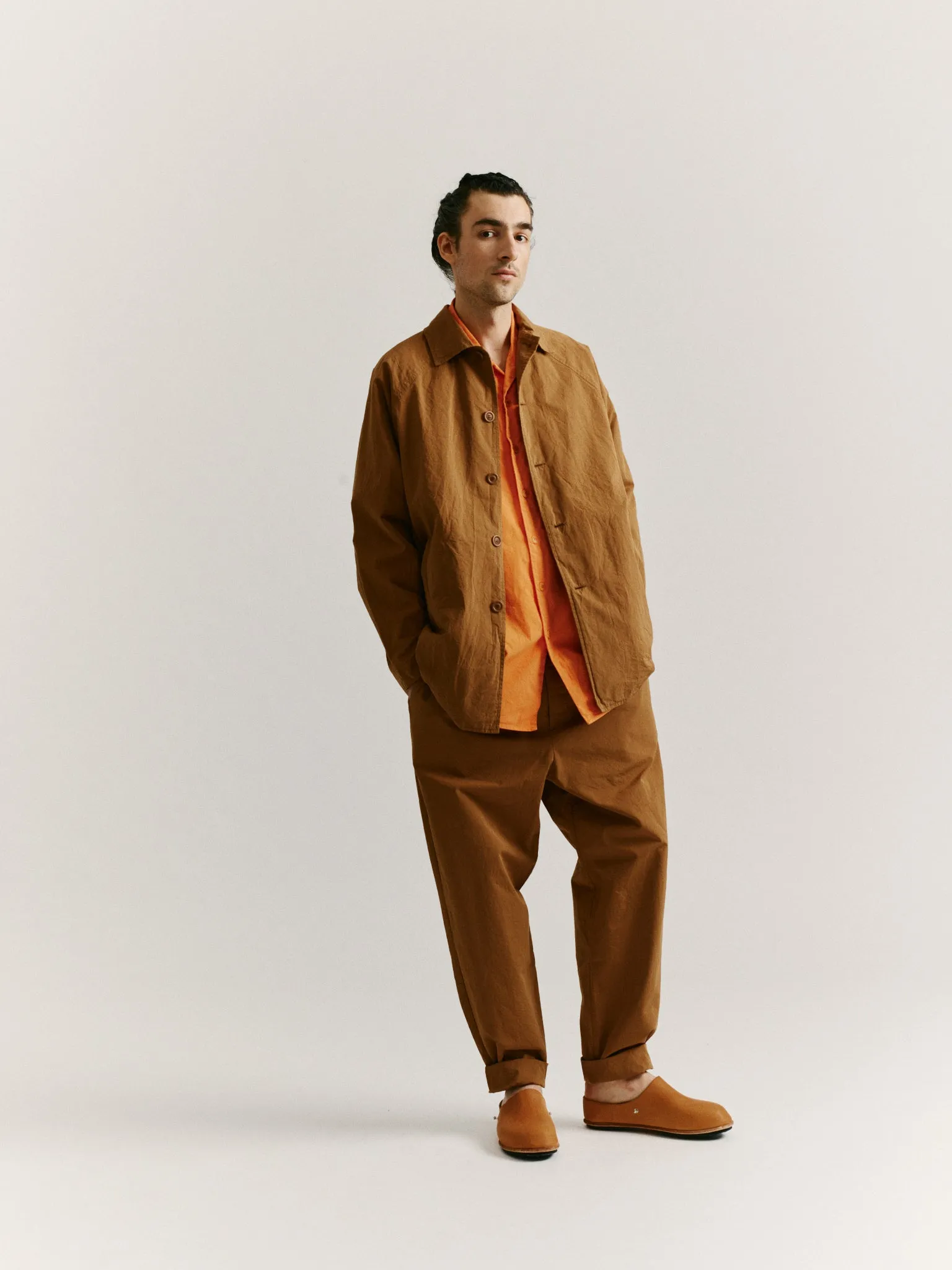 ROSSY JACKET - PAPER COT - ALMOND sold by Casey Casey