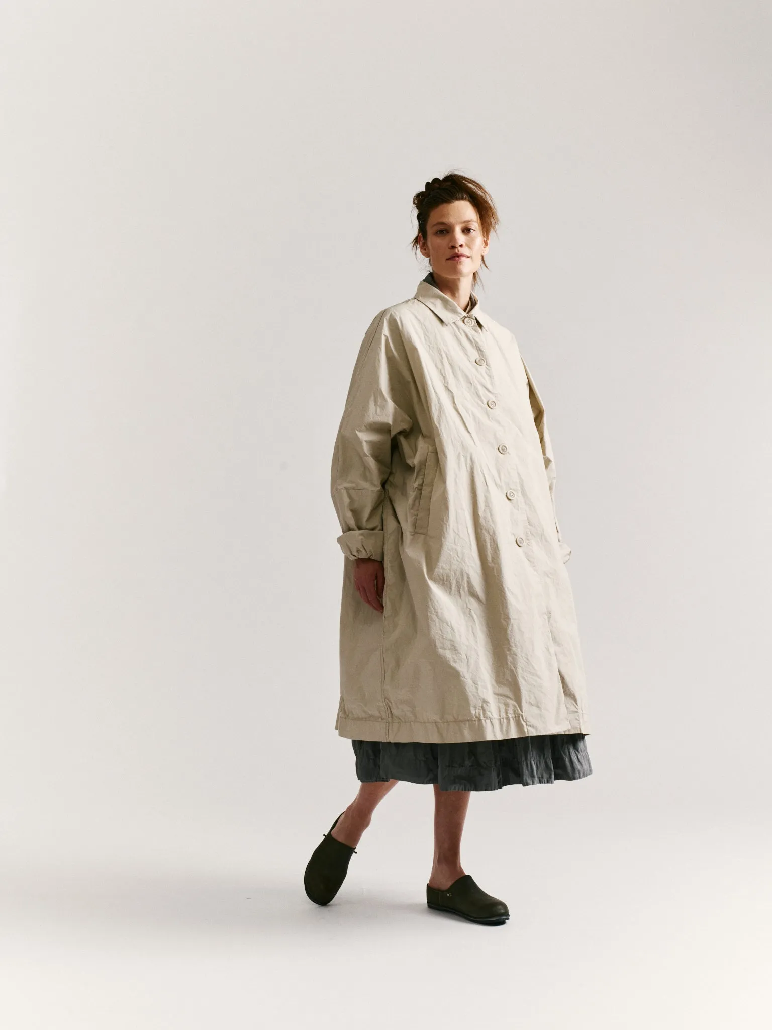 2 PCS COAT - TECCY - CONCRETE sold by Casey Casey product image thumbnail 2