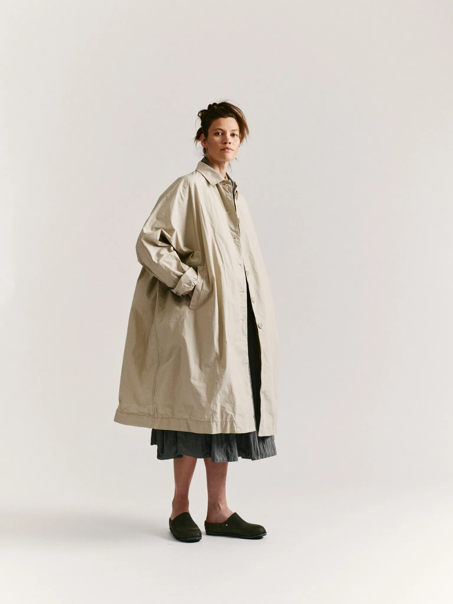 2 PCS COAT - TECCY - CONCRETE sold by Casey Casey product image thumbnail 3
