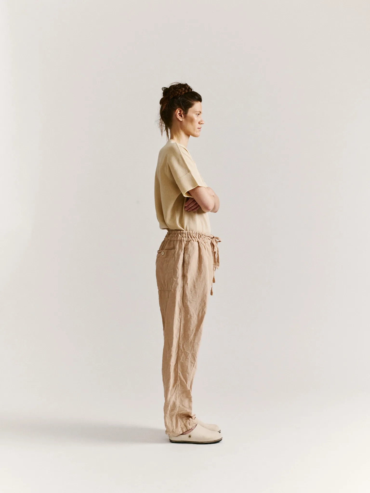 DENMARK PANT - TUAREG - LATTE sold by Casey Casey product image thumbnail 5