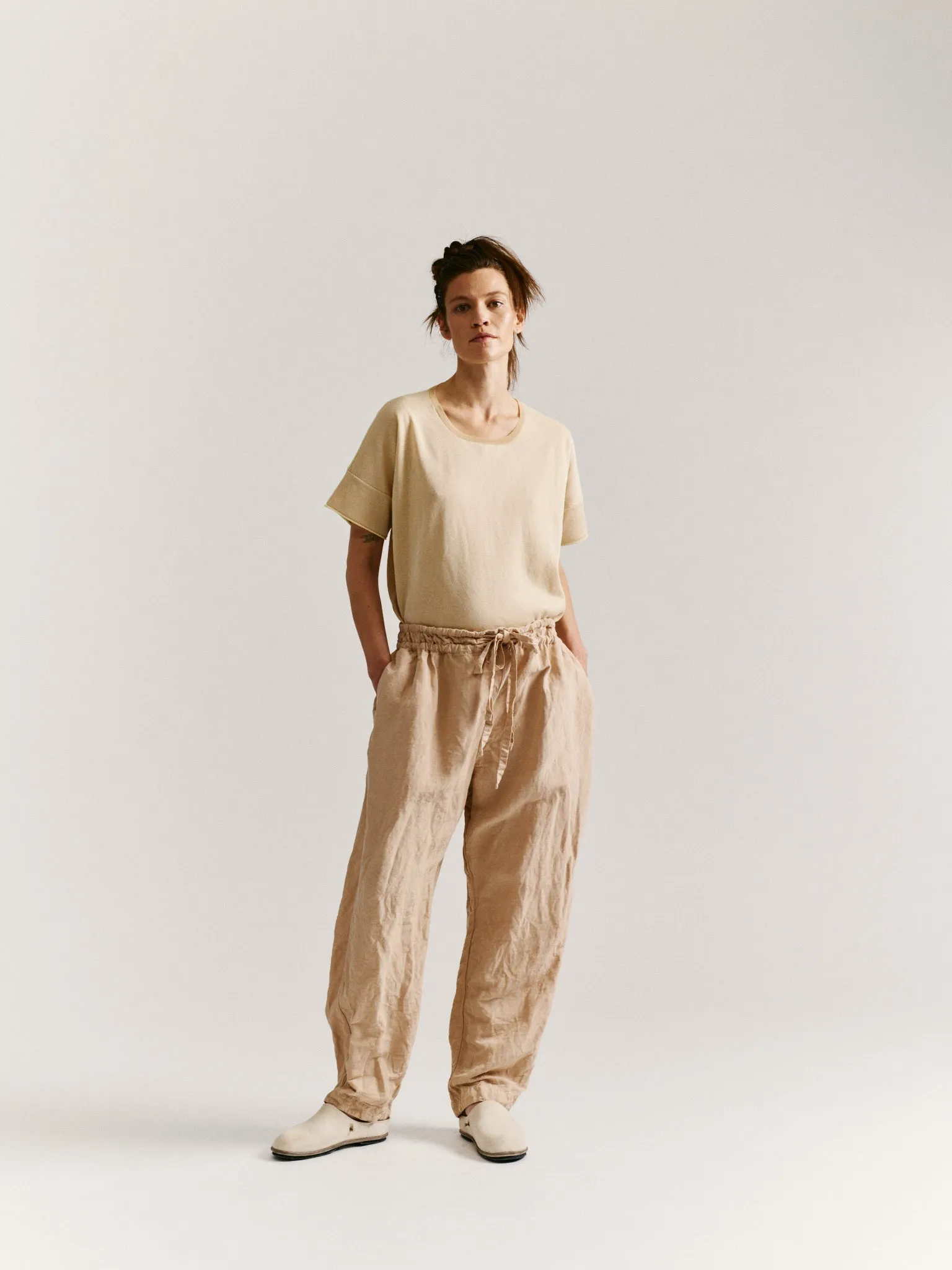 DENMARK PANT - TUAREG - LATTE sold by Casey Casey product image thumbnail 4