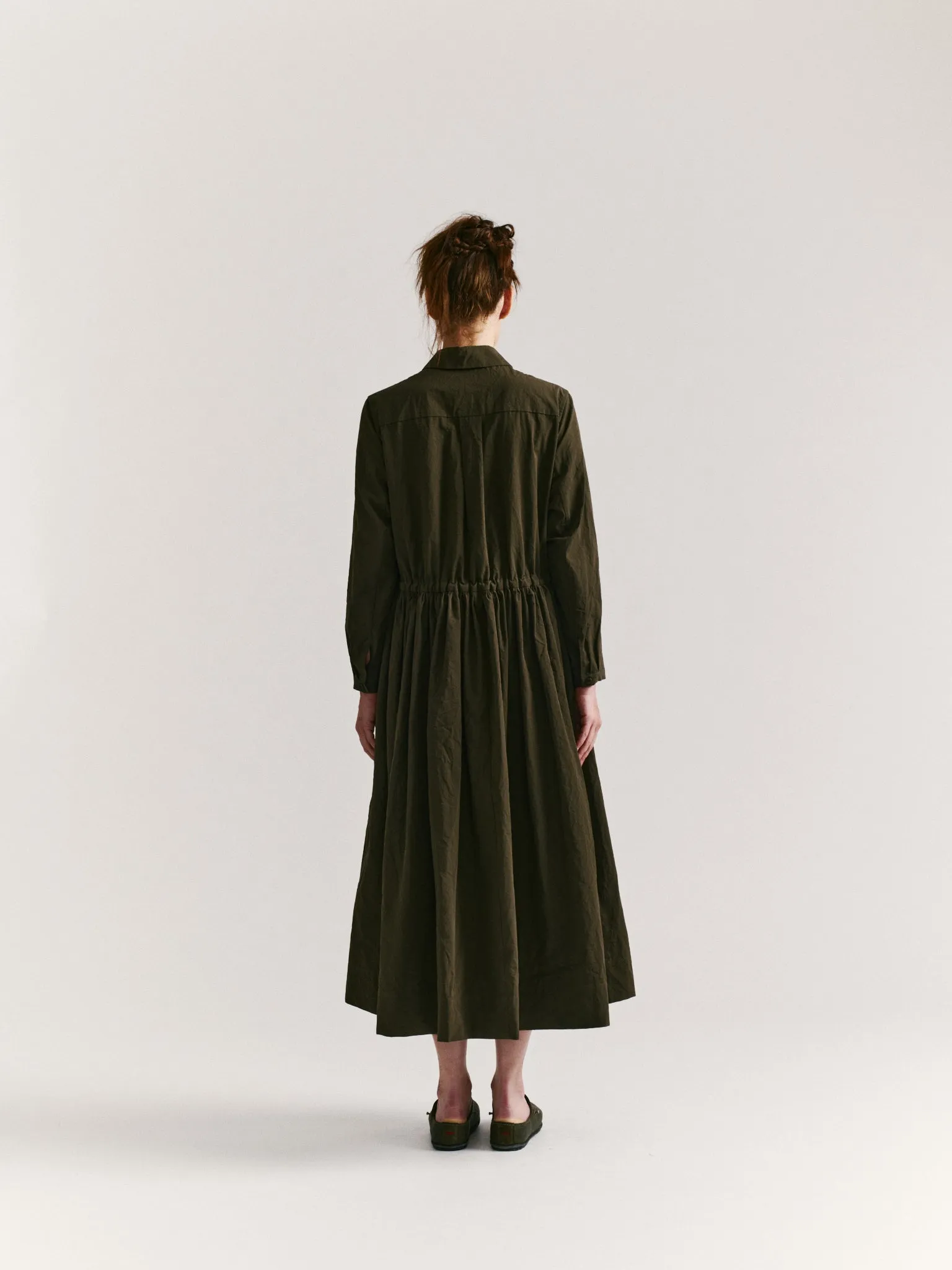 PANZY DRESS - PAPER COT - KHAKI sold by Casey Casey product image thumbnail 5