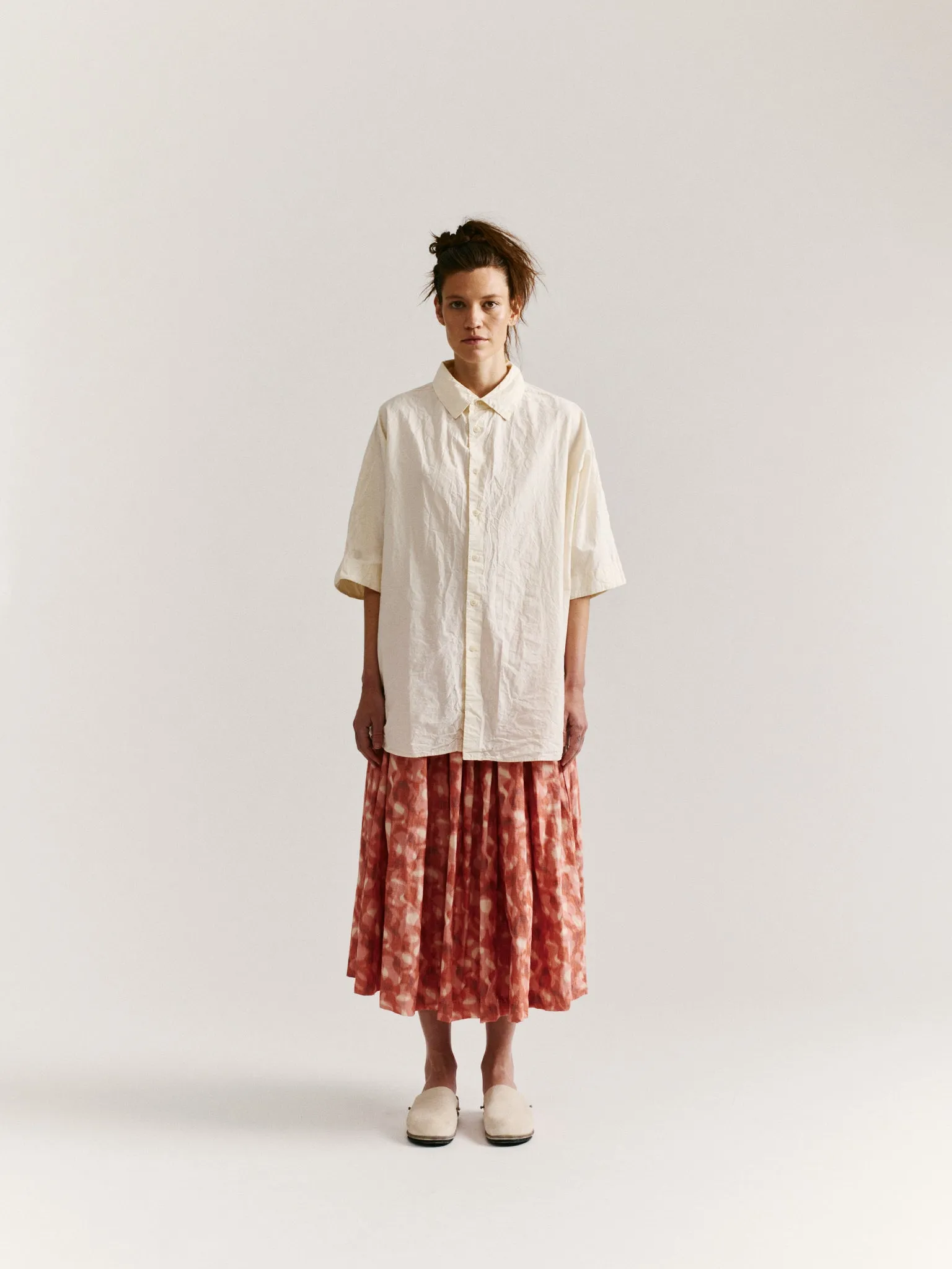 WAGA SHORT SLEEVE SHIRT - L COT - NATURAL sold by Casey Casey Womens product image thumbnail 2