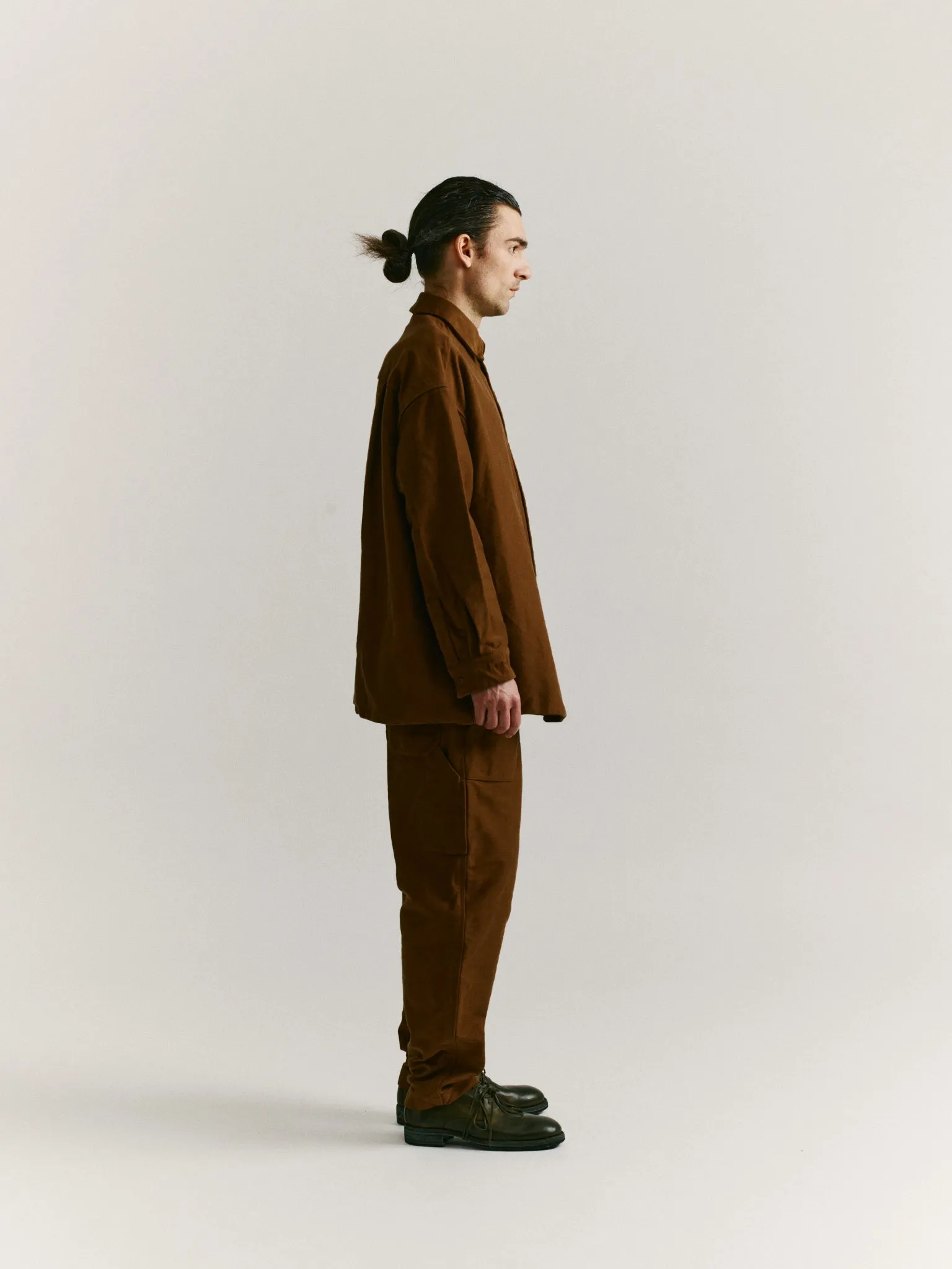 VOLUMER SHIRT - FAILLE - GINGER sold by Casey Casey product image thumbnail 3