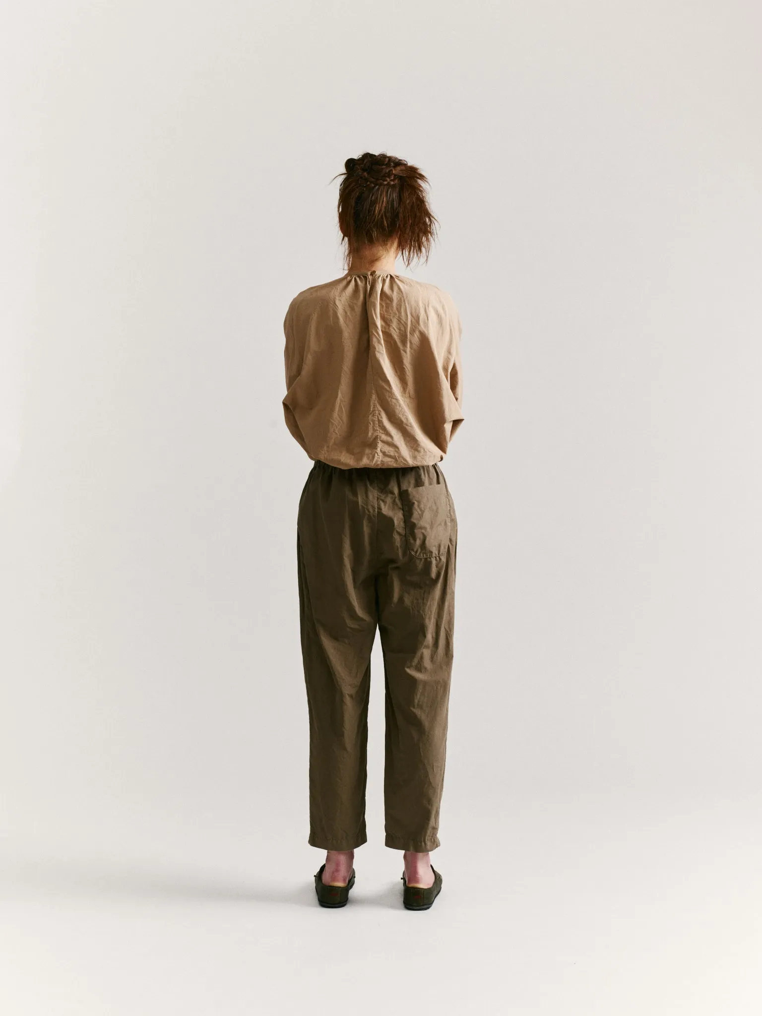 FABI ITALIEN PANT - LIN COT - OLIVE sold by Casey Casey product image thumbnail 5
