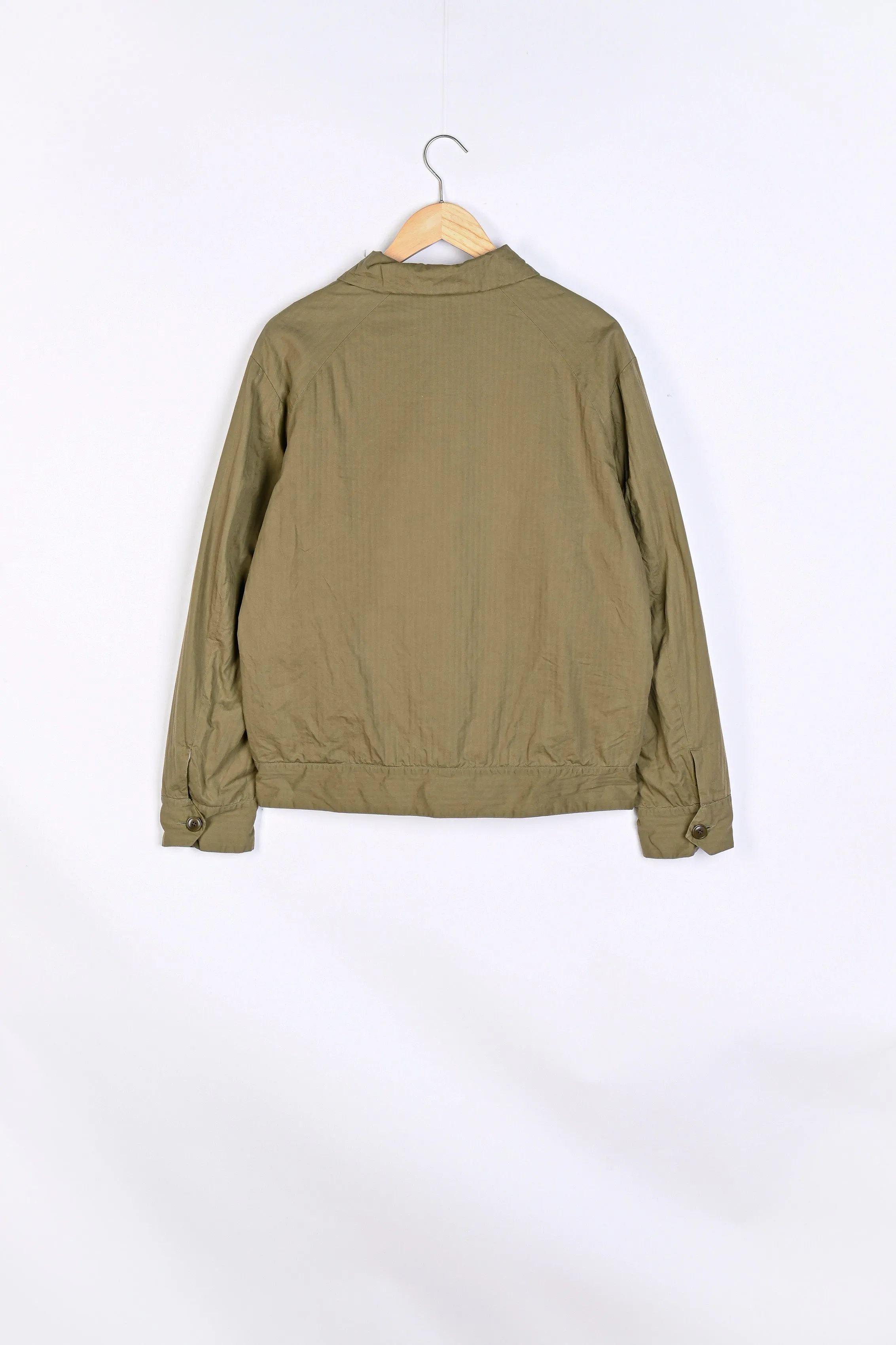 PETER BLOUSON -WAXY - KHAKI - OLIVE GREEN sold by Casey Casey Womens product image thumbnail 2