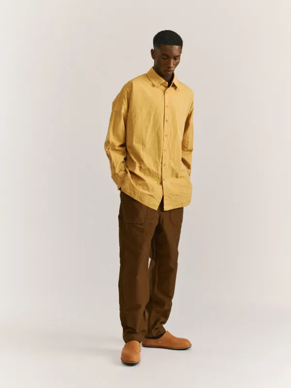 SAINT LOUIS SHIRT _ PAPER COT - BEIGE made by Casey Casey