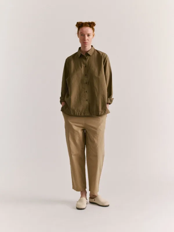 FABI ITALIEN PANT - LIN COT - SAND made by Casey Casey