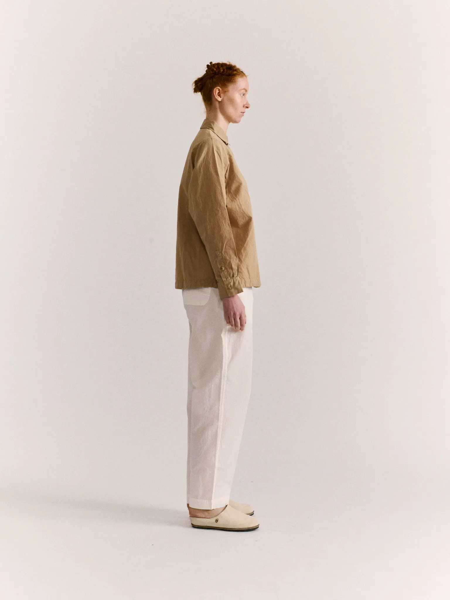 ALIX SHIRT - LIN COT - SAND sold by Casey Casey Womens product image thumbnail 4