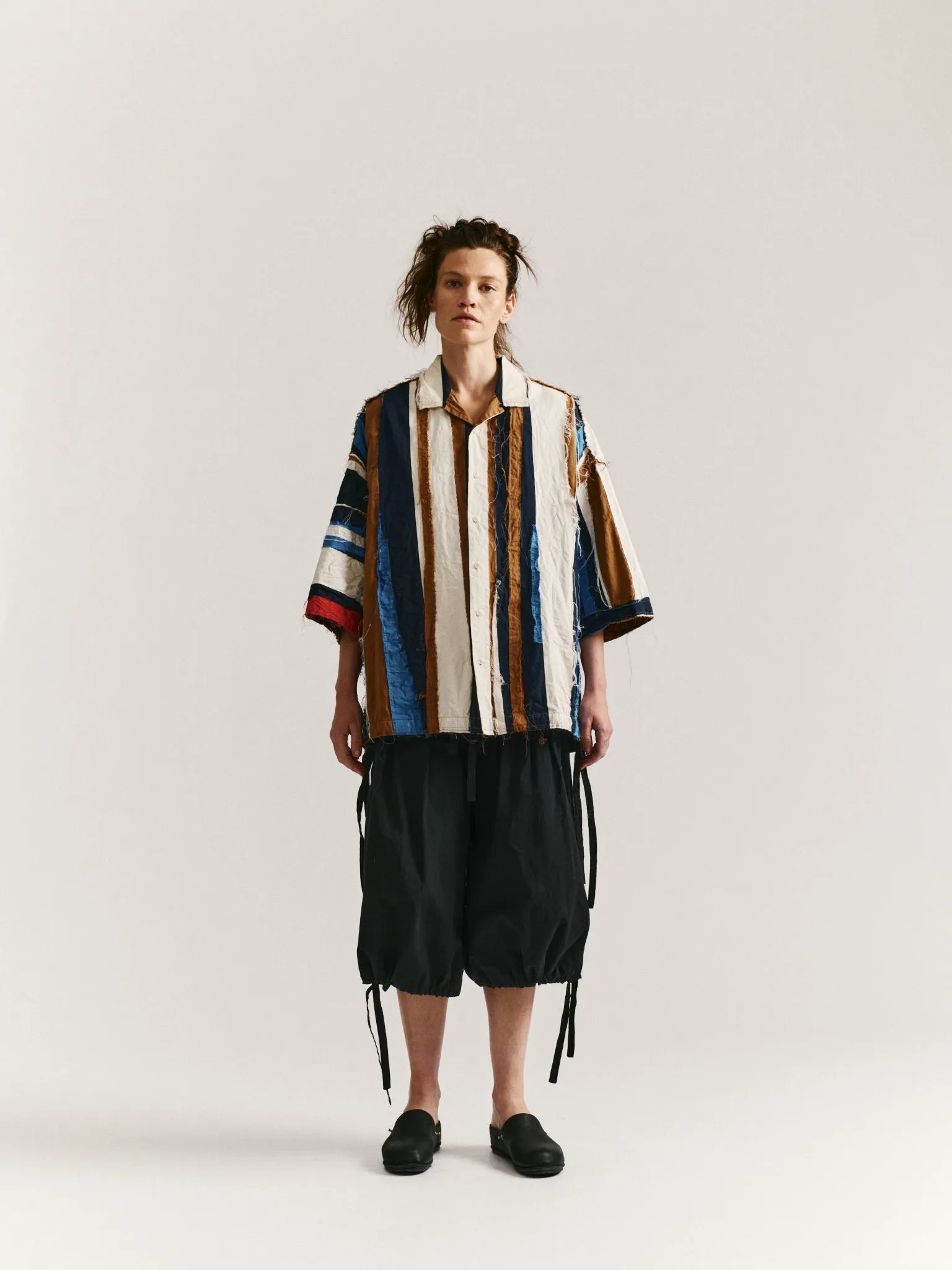 APRIL SHIRT - STRIPE PATCHWORK - AS IS sold by Casey Casey product image thumbnail 5
