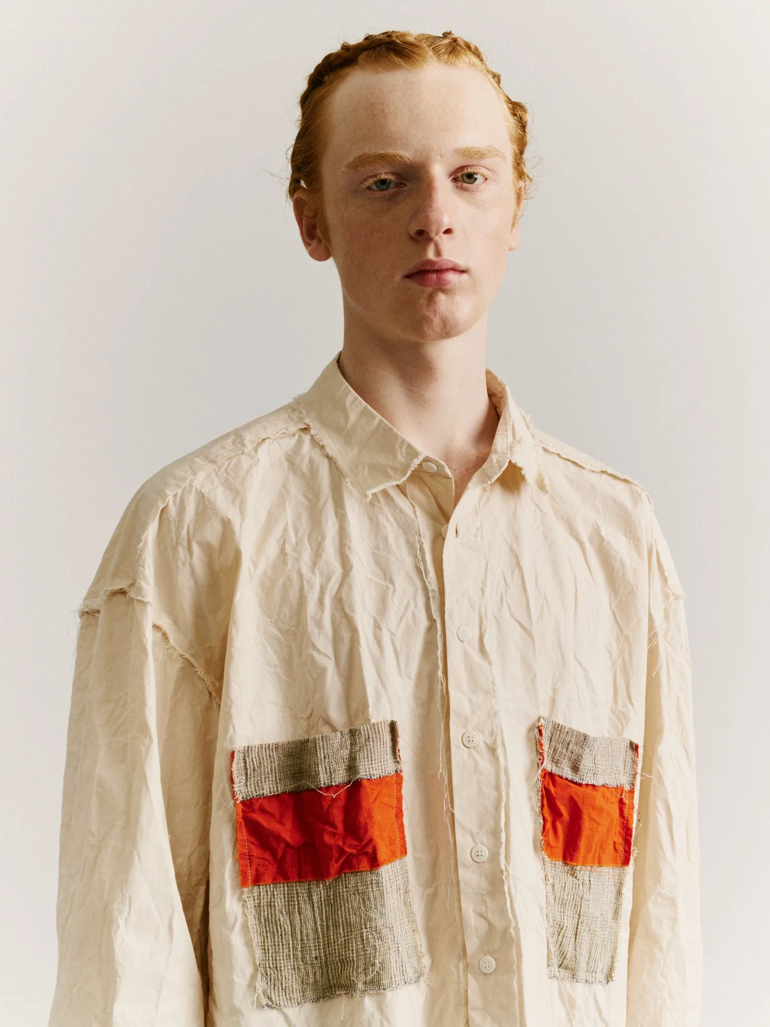 HAMNET SHIRT POCKET PATCHWORK - AS IS sold by Casey Casey Womens product image thumbnail 5