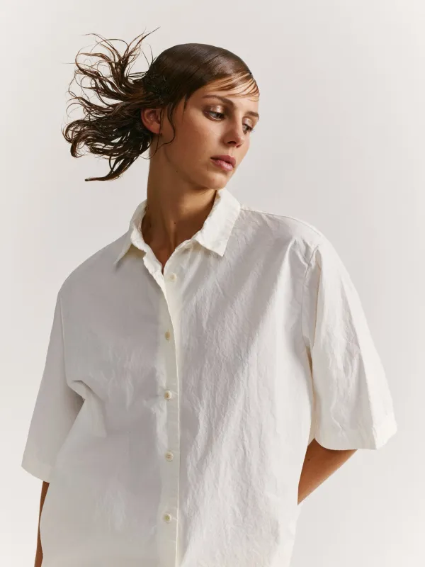 ATOLESS SHIRT - L COT - OFF WHITE sold by Casey Casey Womens