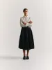 PUFFY SKIRT - SATIN - NIGHT sold by Casey Casey Womens