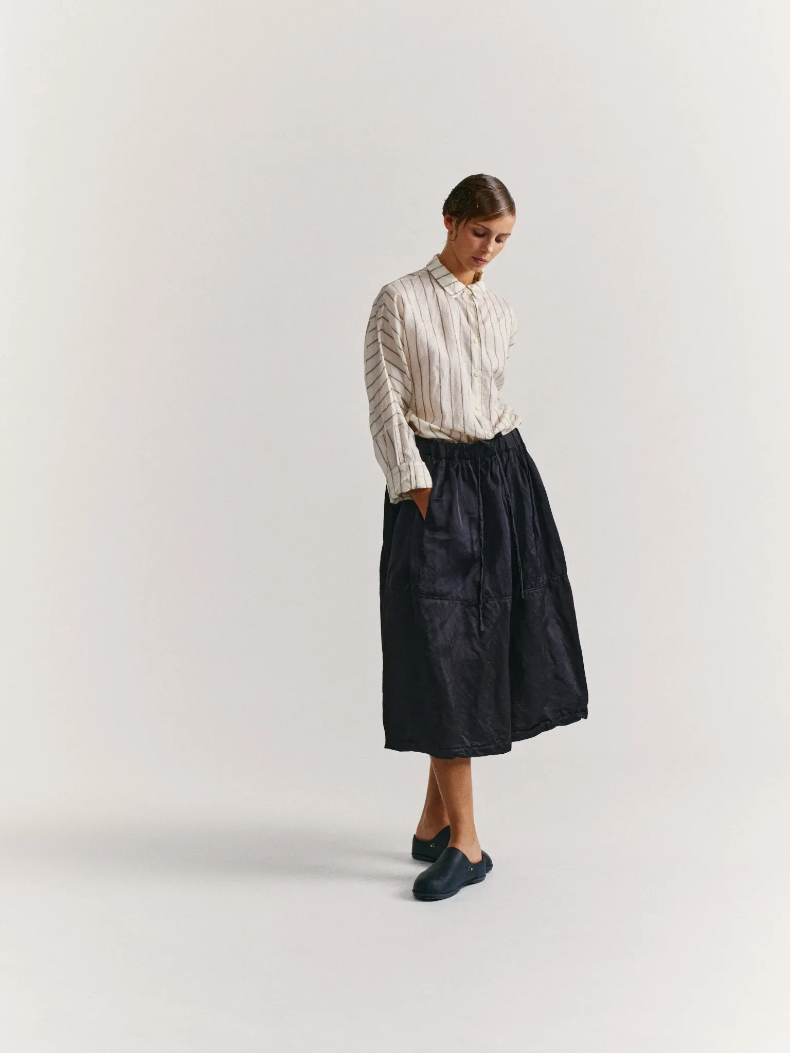 PUFFY SKIRT - SATIN - NIGHT sold by Casey Casey Womens