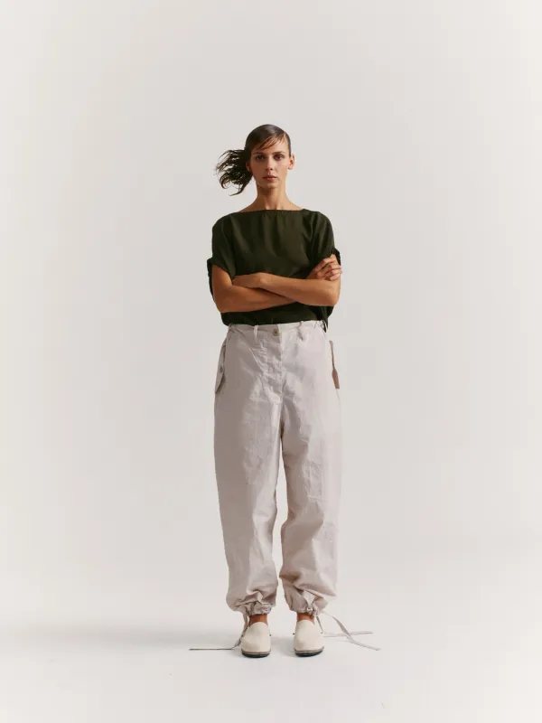 ABEL PANT - L WAX - CONCRETE made by Casey Casey
