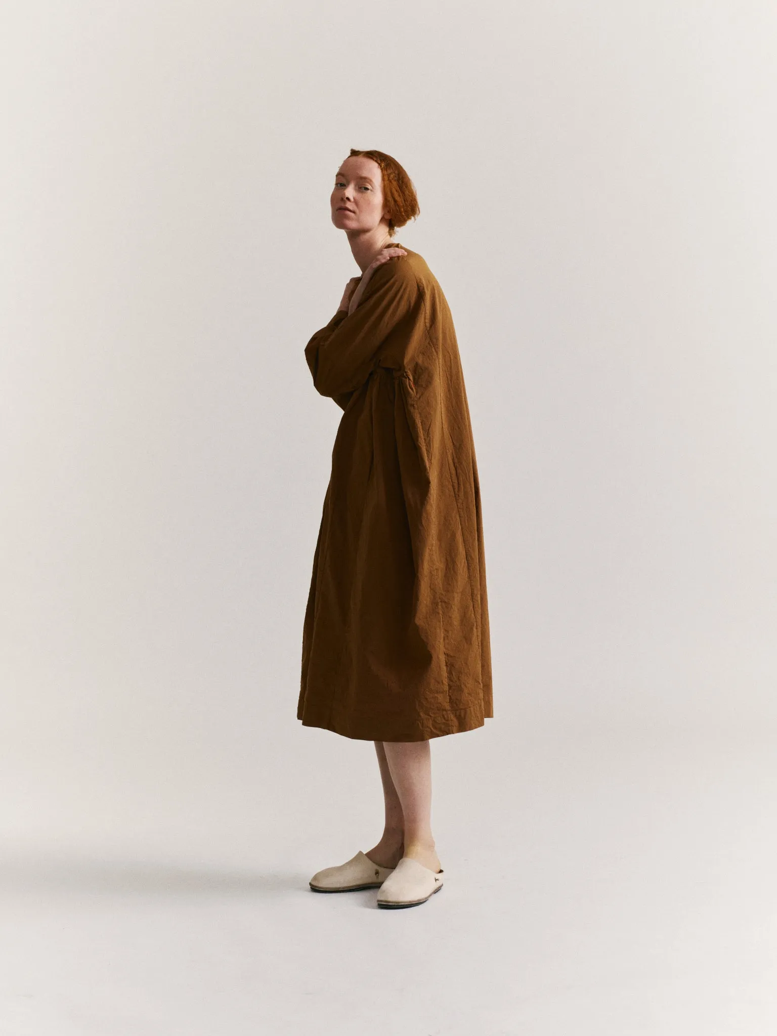 PYJ DRESS - TAFFETA - GINGER sold by Casey Casey