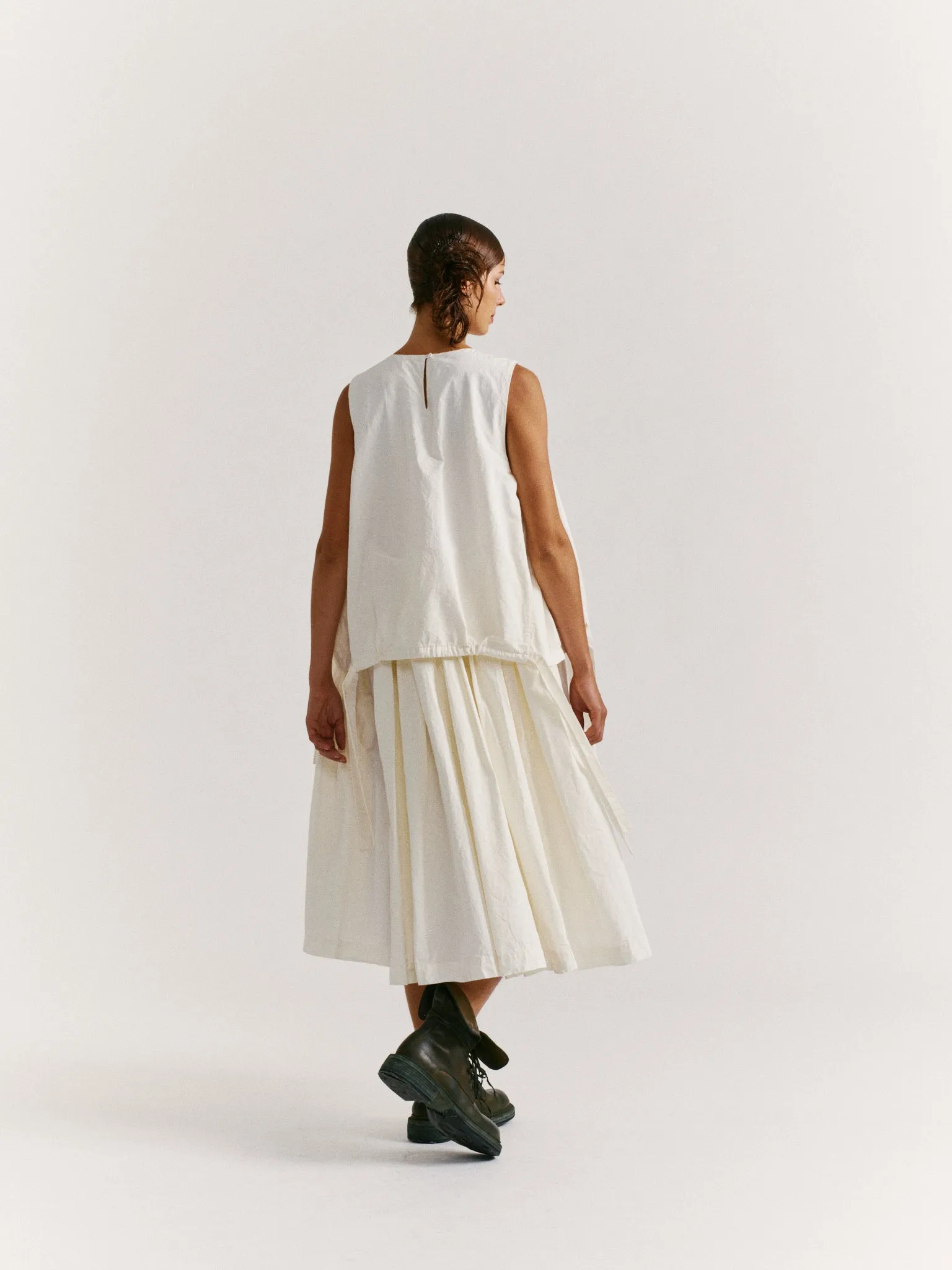 ASTRID DRESS - PAPER COT - OFF WHITE sold by Casey Casey Womens product image thumbnail 5