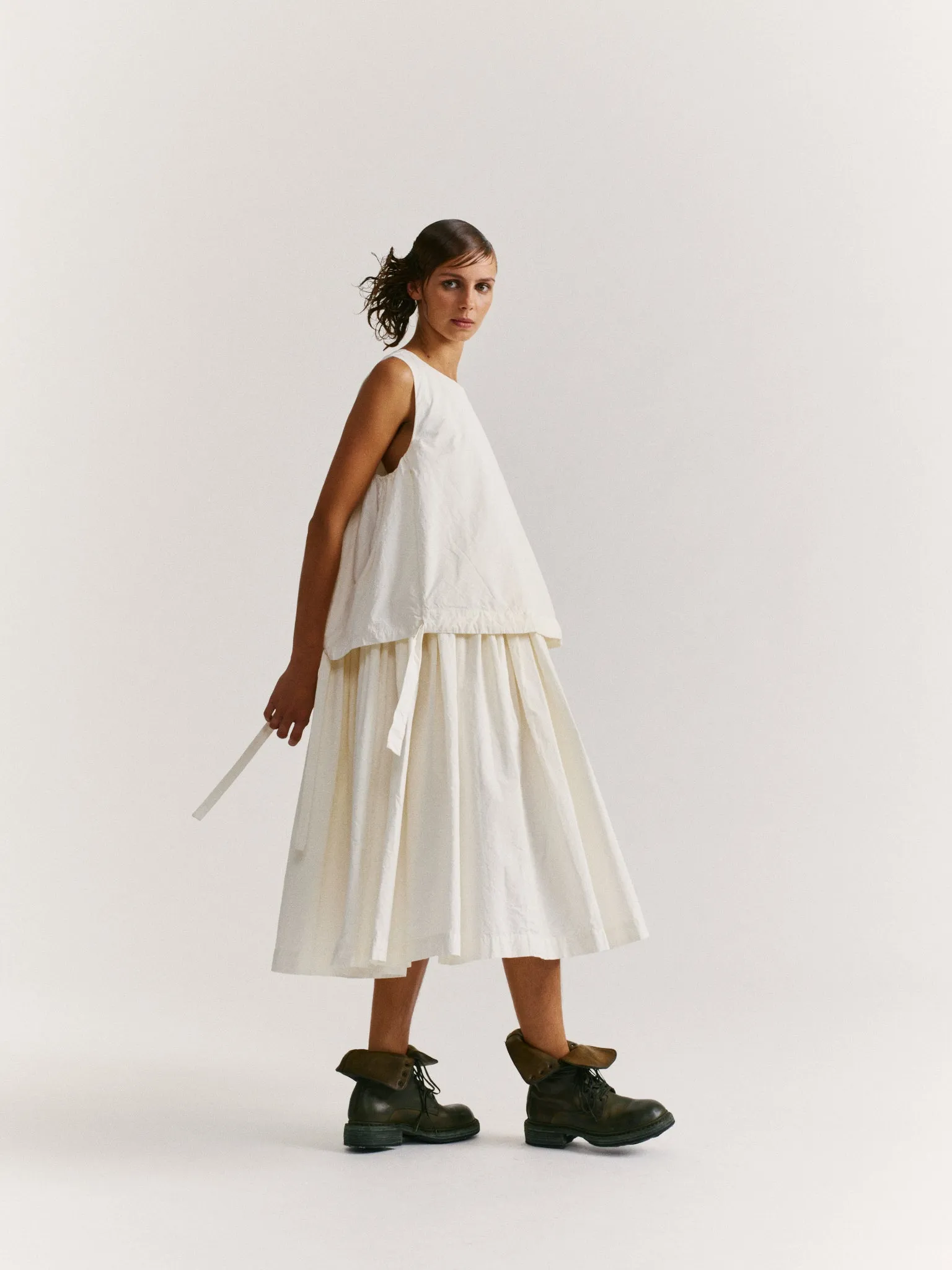 ASTRID DRESS - PAPER COT - OFF WHITE sold by Casey Casey Womens
