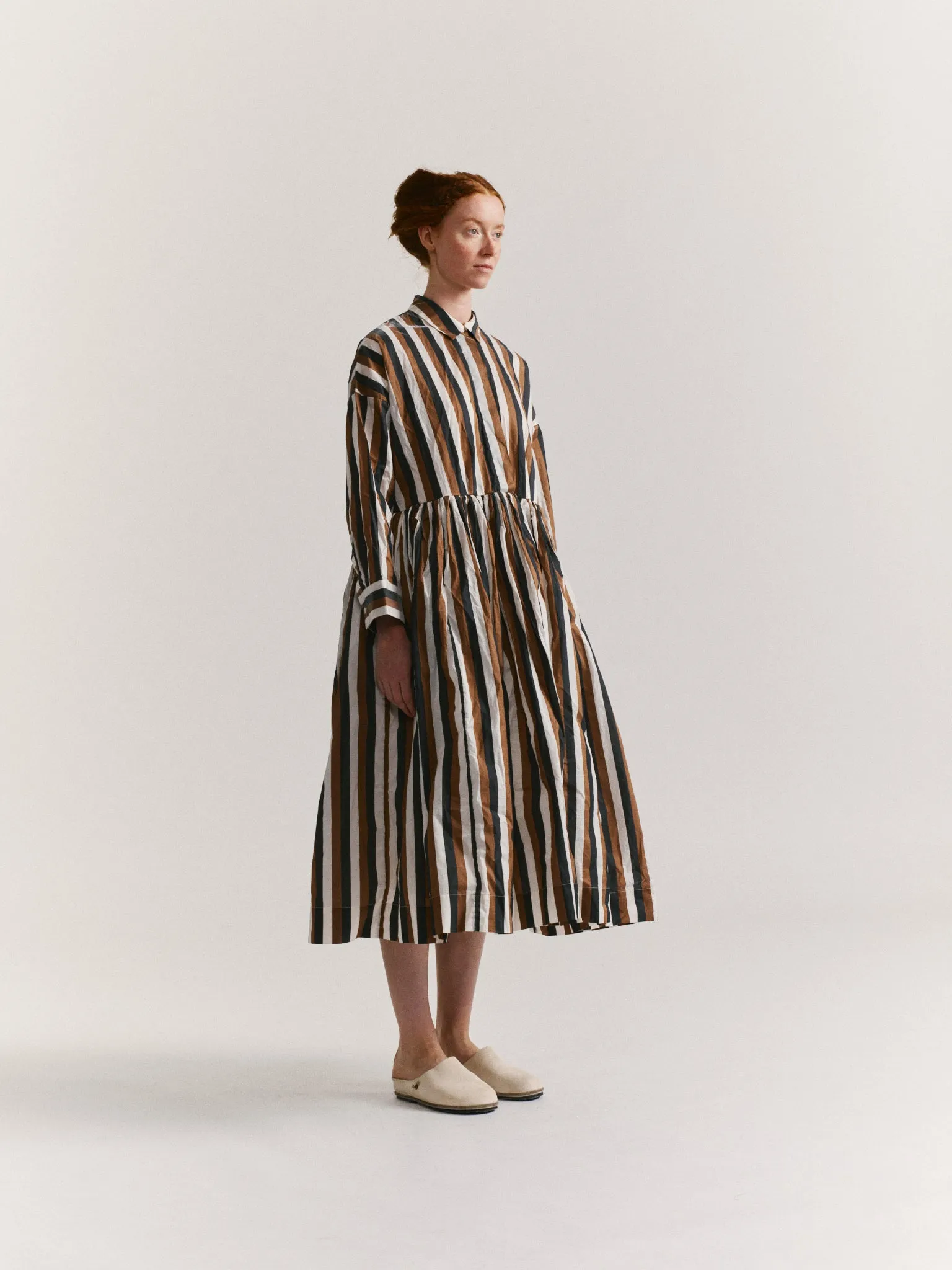 STEPHANIE DRESS - TAFFETA STRIPE - AS IS sold by Casey Casey product image thumbnail 2