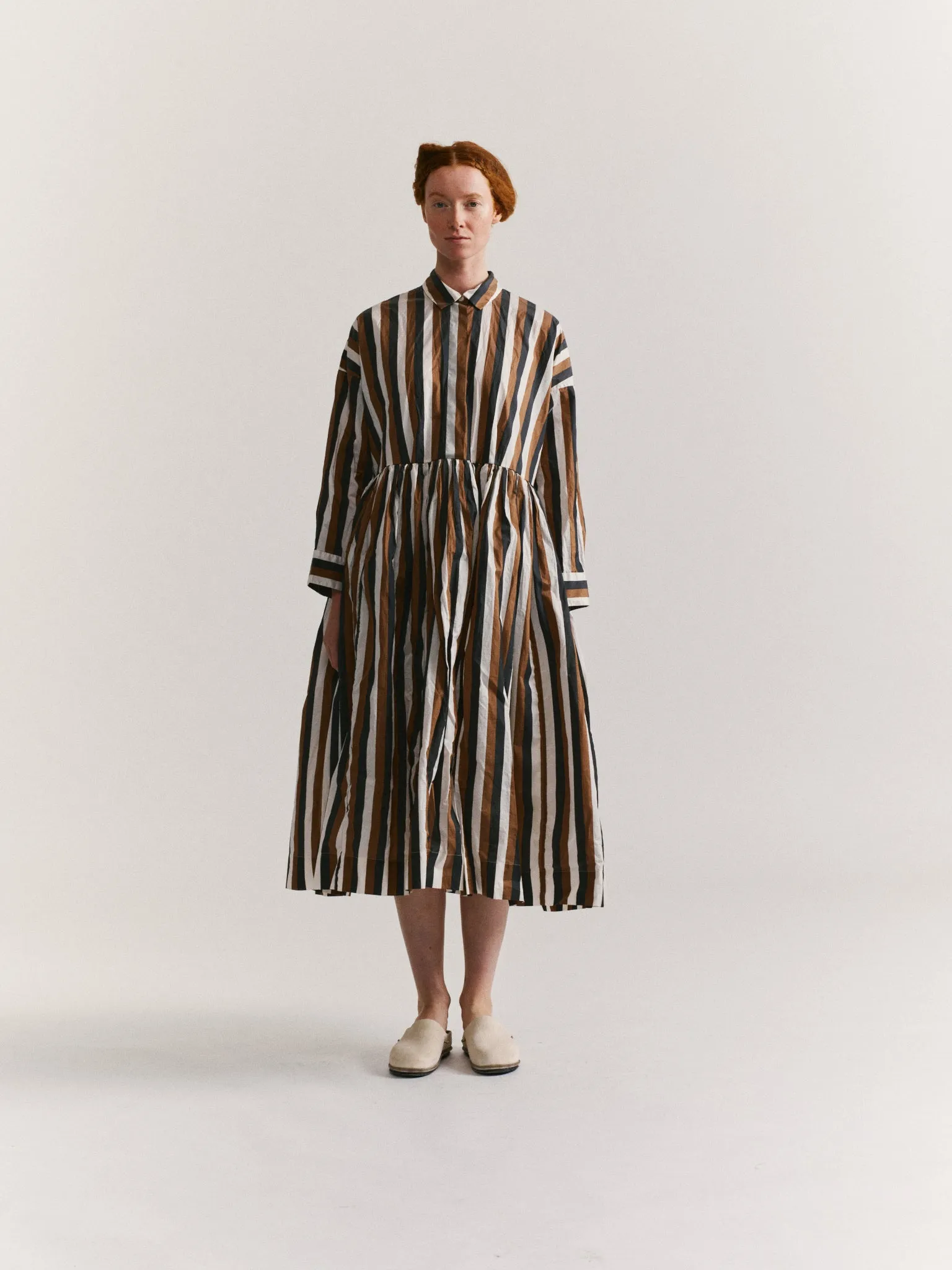 STEPHANIE DRESS - TAFFETA STRIPE - AS IS sold by Casey Casey product image thumbnail 4
