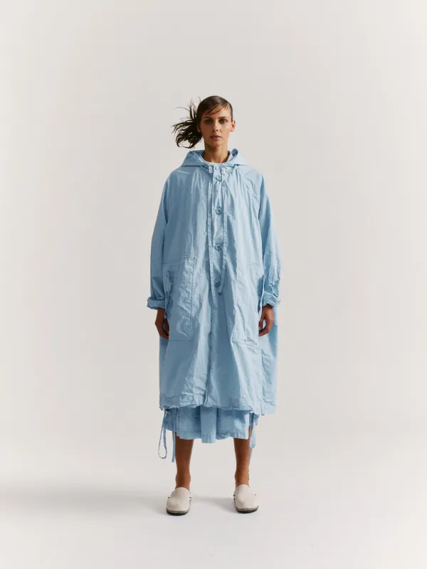LIEGE PARKA - TAFFETA - SKY BLU sold by Casey Casey Womens