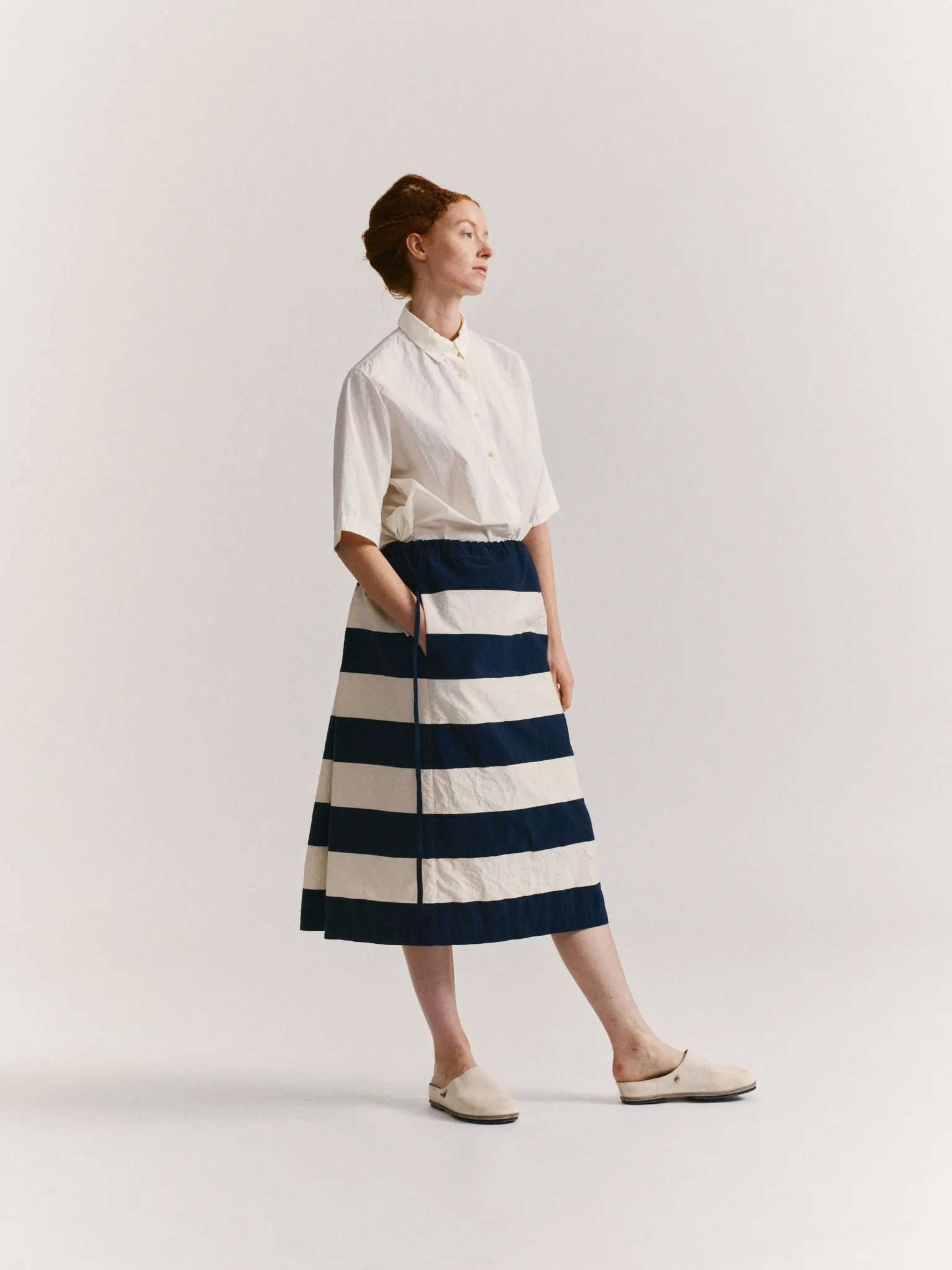 SQUARE SKIRT - BABA STRIPES - STRIPE sold by Casey Casey product image thumbnail 4