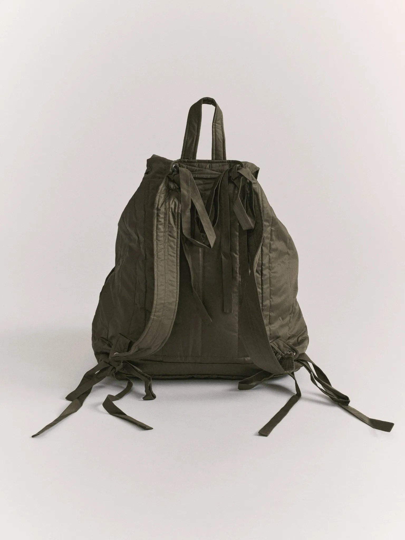 MILI BACK PACK - LACQUED - OLIVE sold by Casey Casey product image thumbnail 3