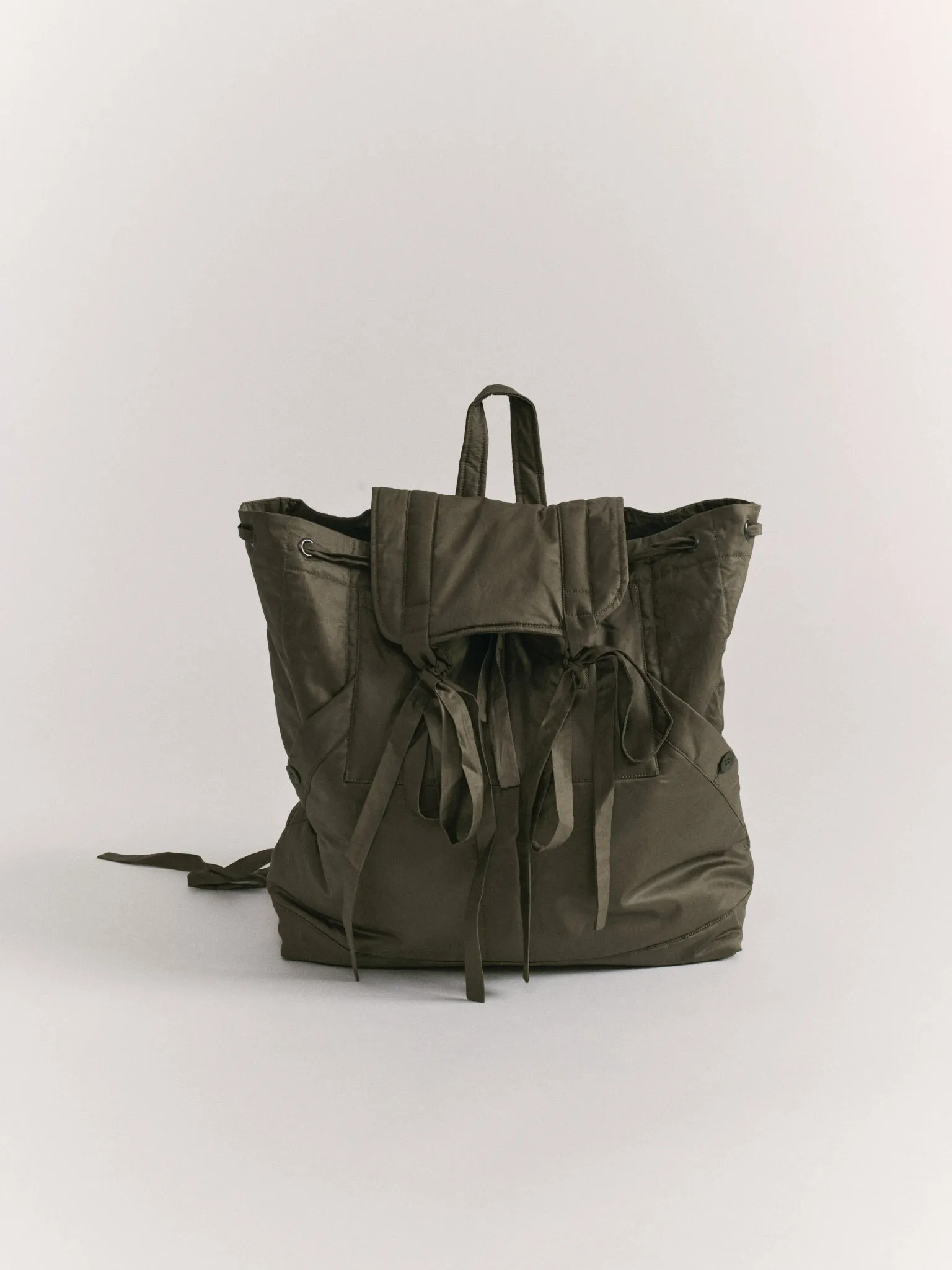 MILI BACK PACK - LACQUED - OLIVE sold by Casey Casey product image thumbnail 4