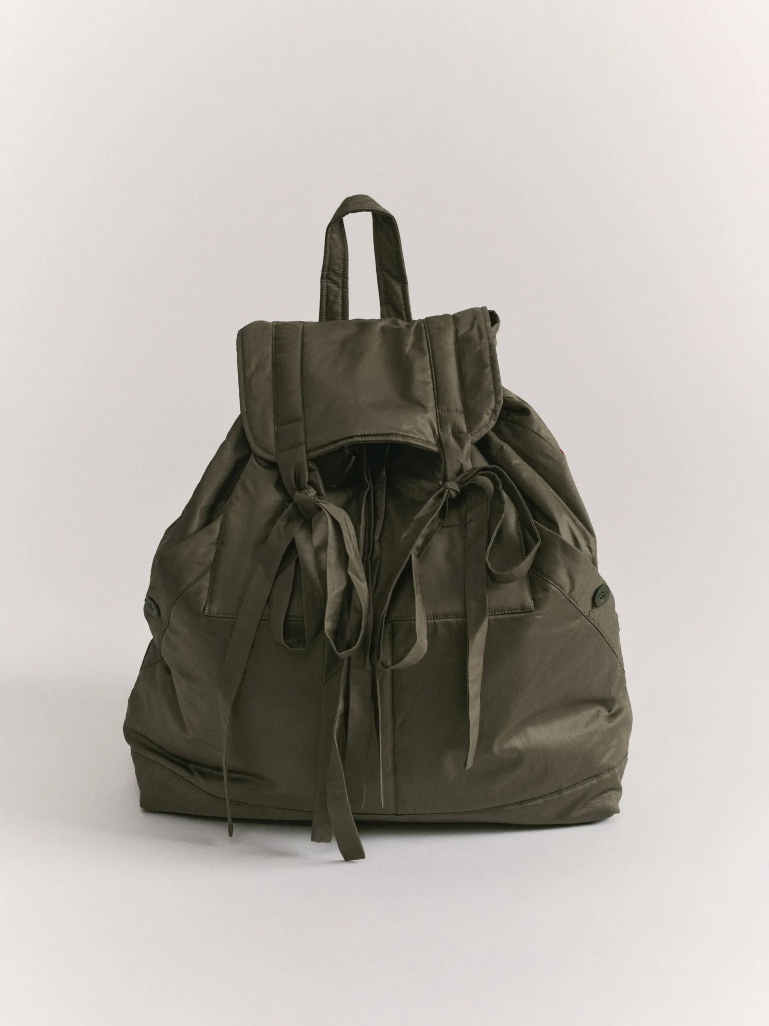 MILI BACK PACK - LACQUED - OLIVE sold by Casey Casey product image thumbnail 2