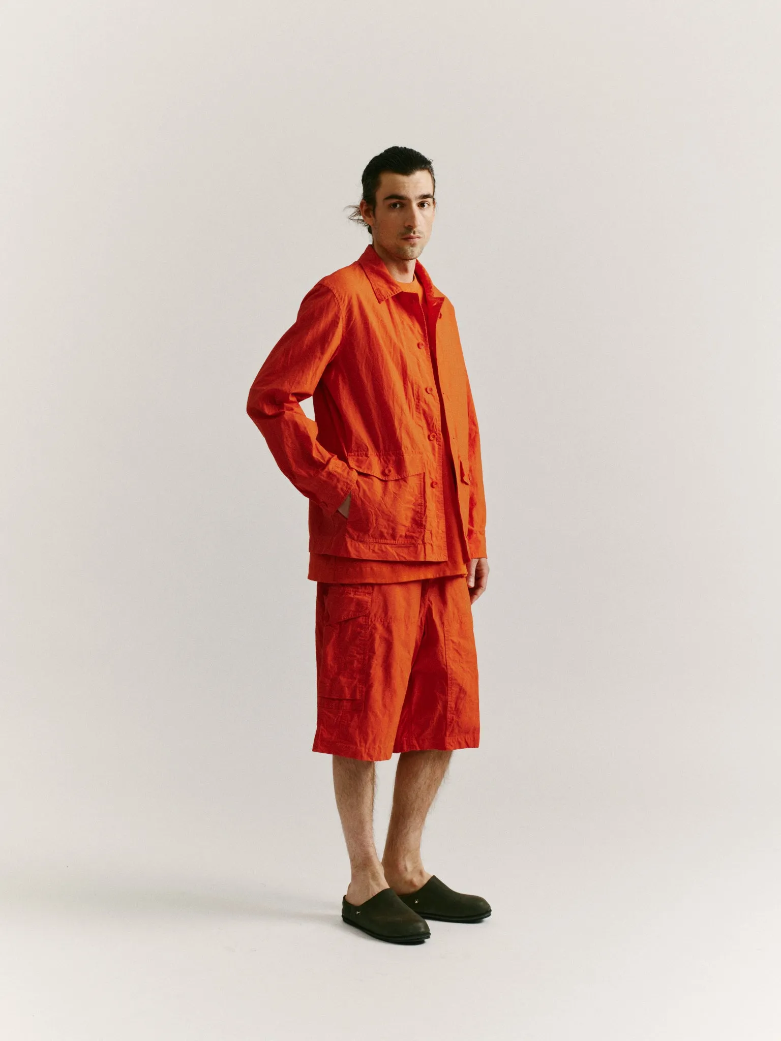 ABEL JACKET - L WAX - ORANGE sold by Casey Casey