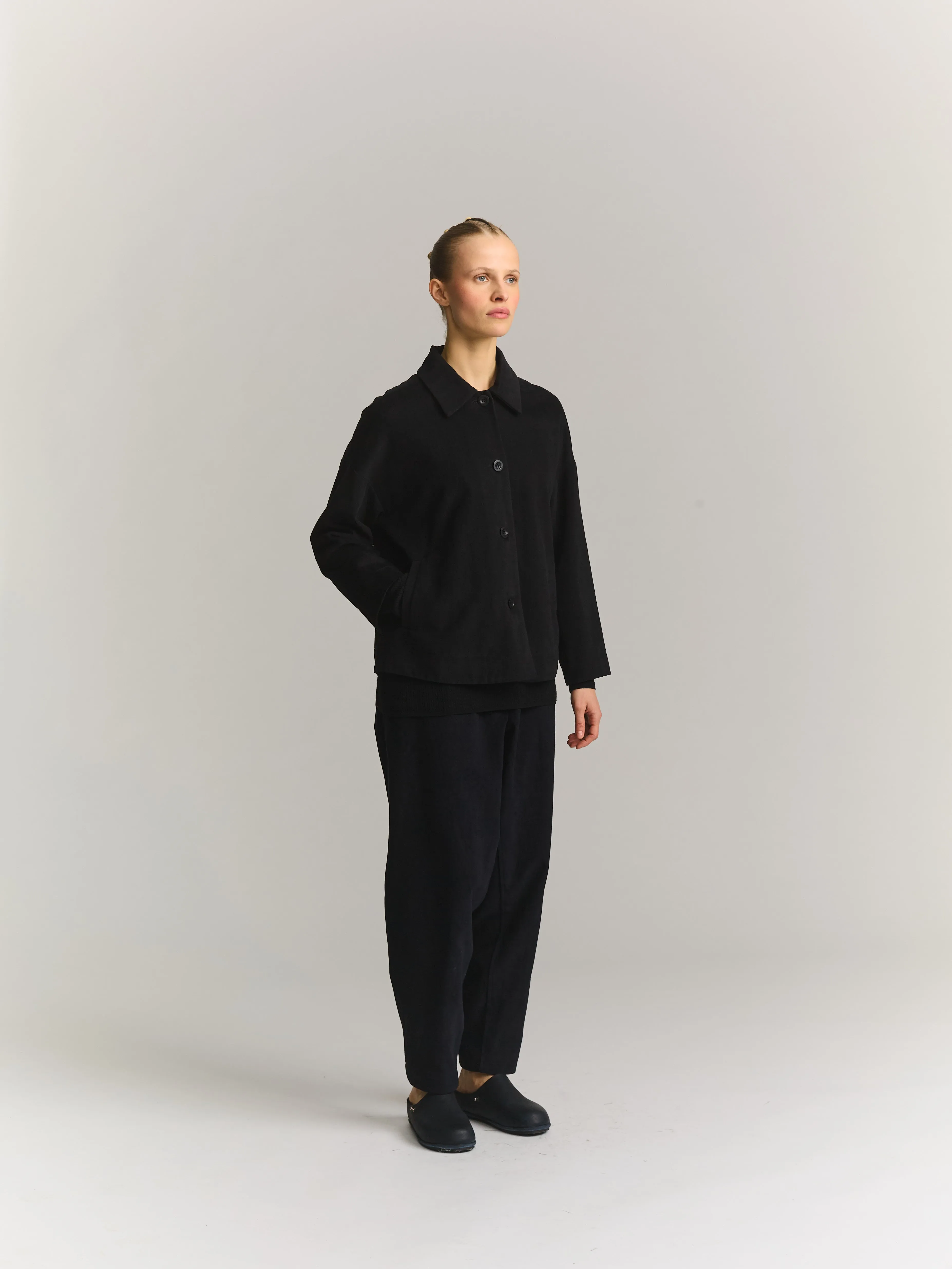 JULIETTE JACKET - SOFTY - BLACK sold by Casey Casey product image thumbnail 3