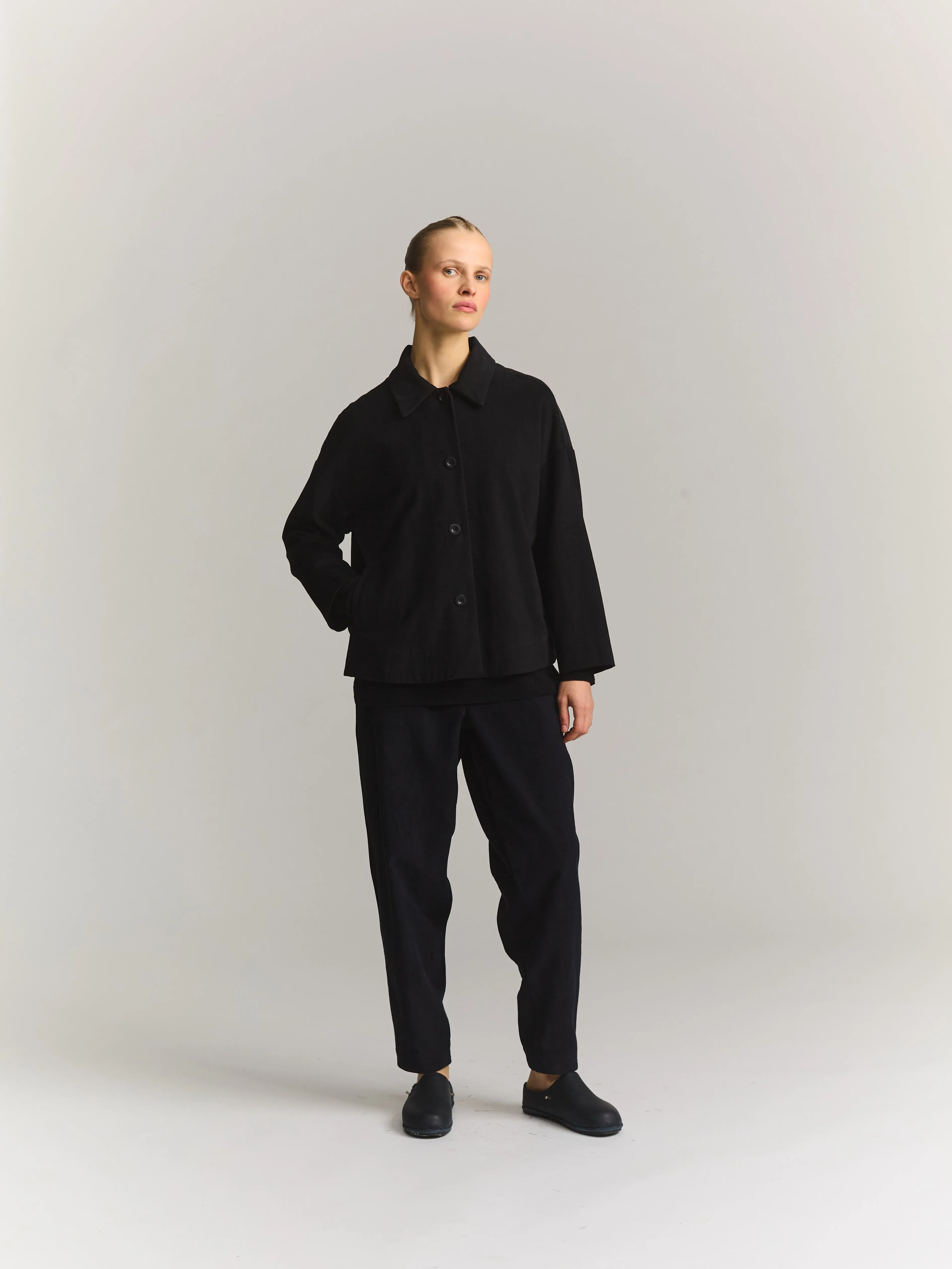 JULIETTE JACKET - SOFTY - BLACK sold by Casey Casey product image thumbnail 2